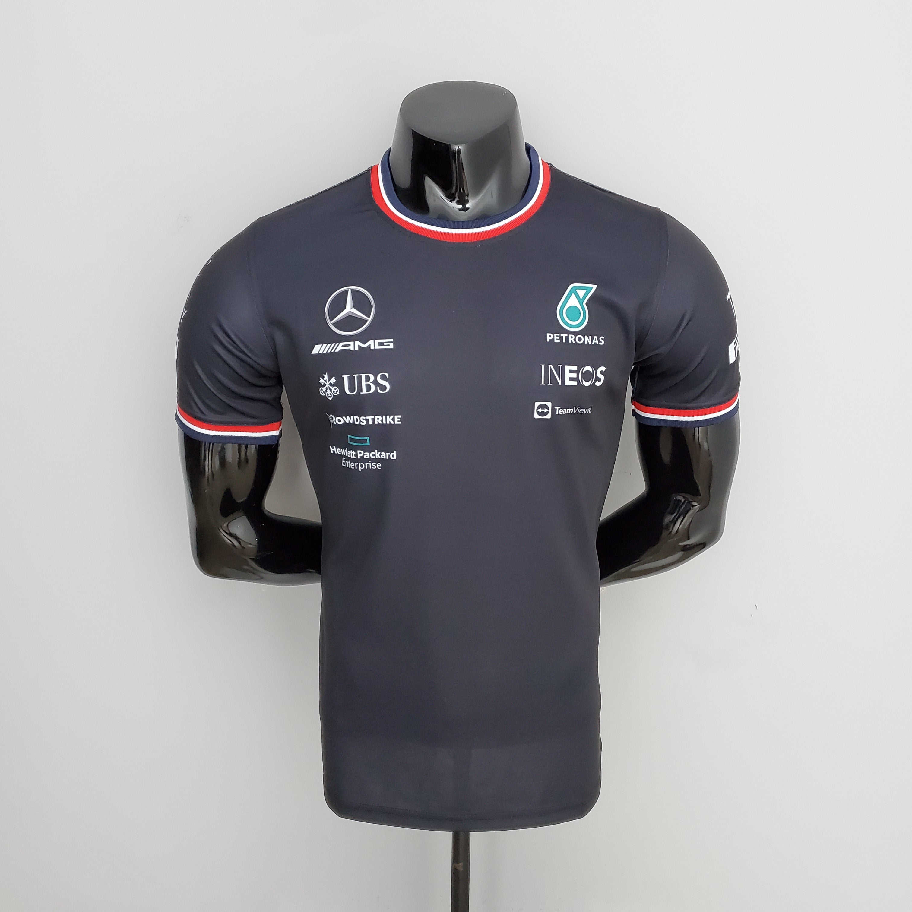 Mercedes AMG F1 2023 Player Fit T-Shirt | Black