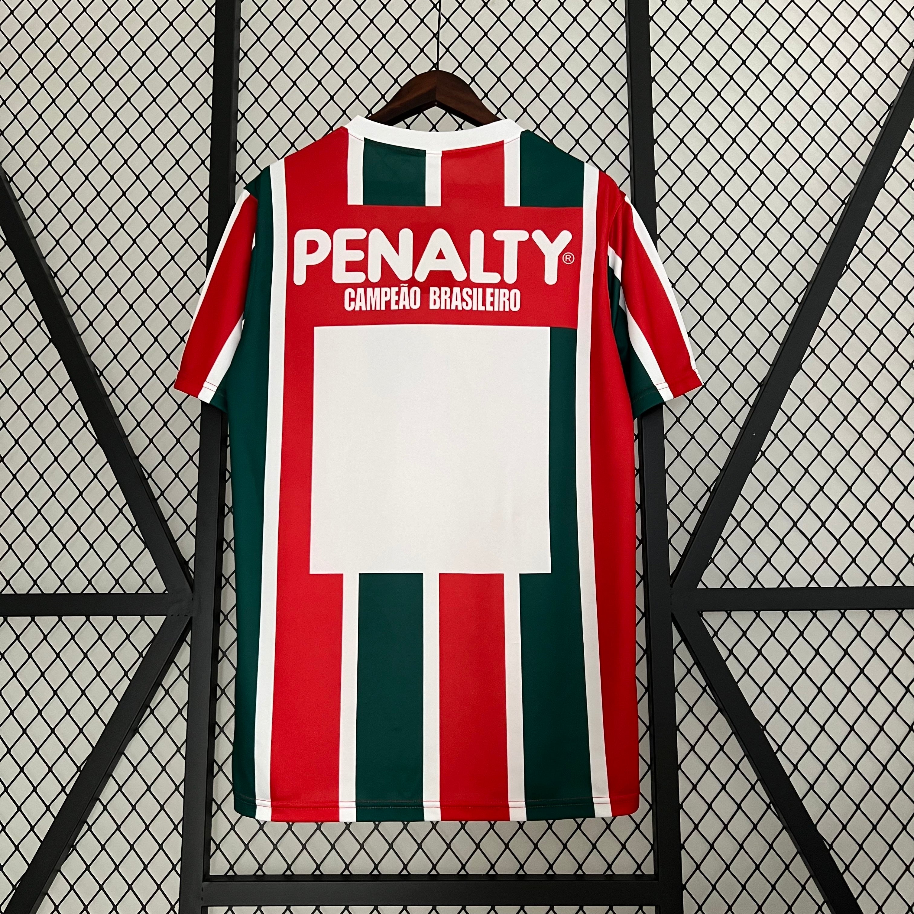 1990s Fluminense Retro Football Shirt | Red Green Home