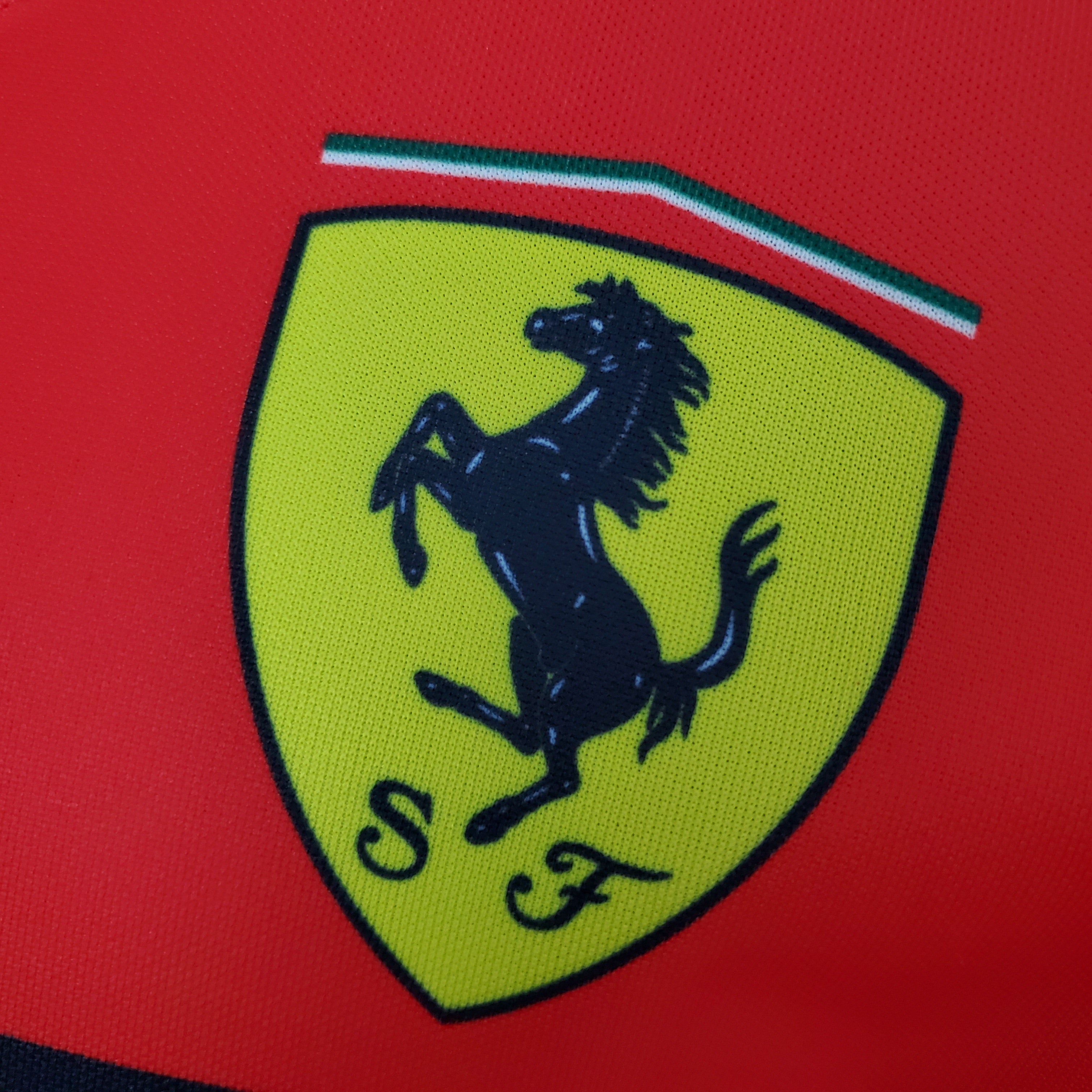 Ferrari F1 2023 Player Fit T-Shirt – Charles Leclerc #16 Shell | Red