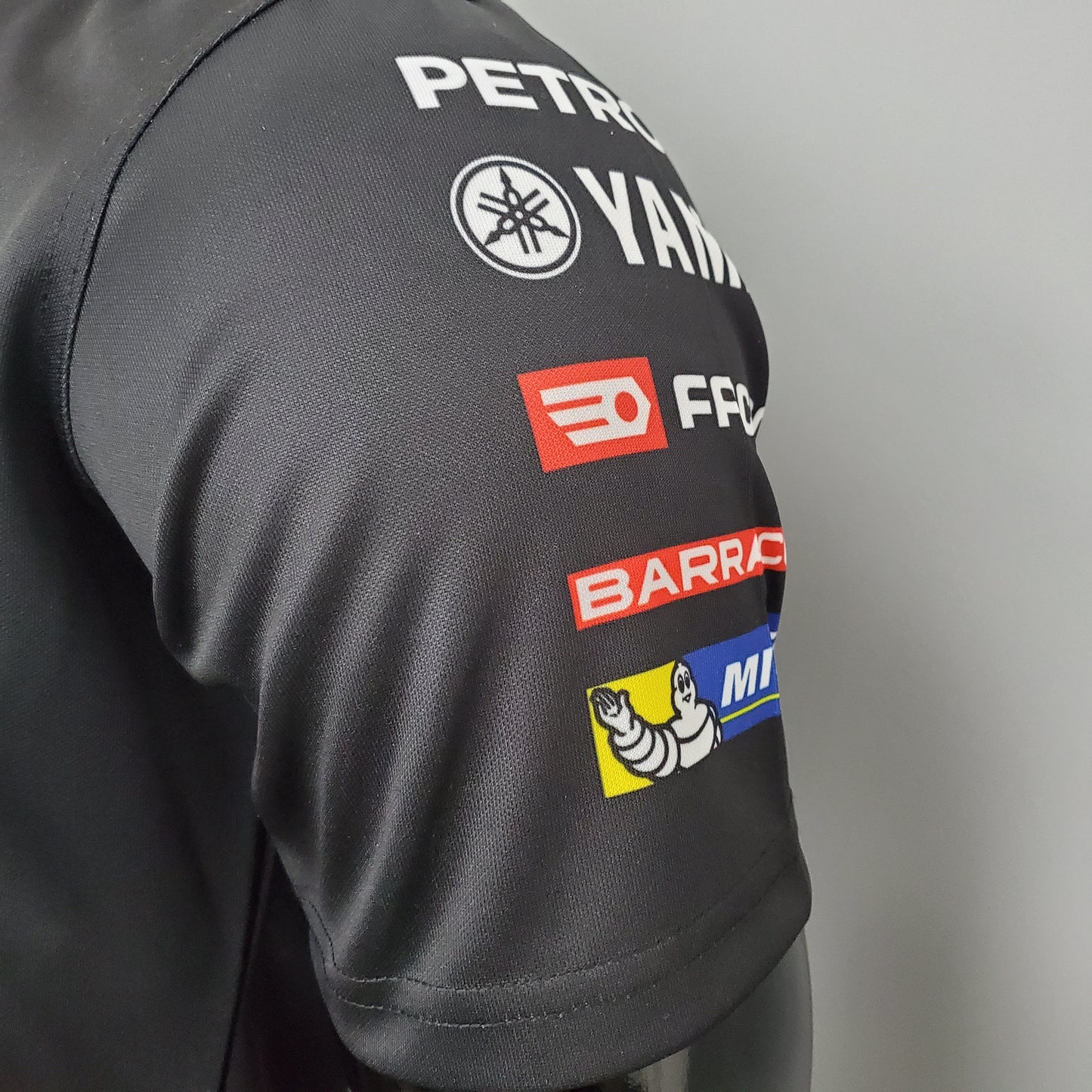 Petronas Yamaha 2023 Polo – Player Fit | Black