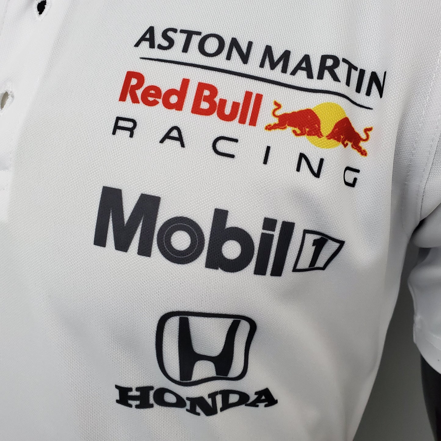 Red Bull Racing F1 2023 Polo – Player Fit Tag Heuer | White