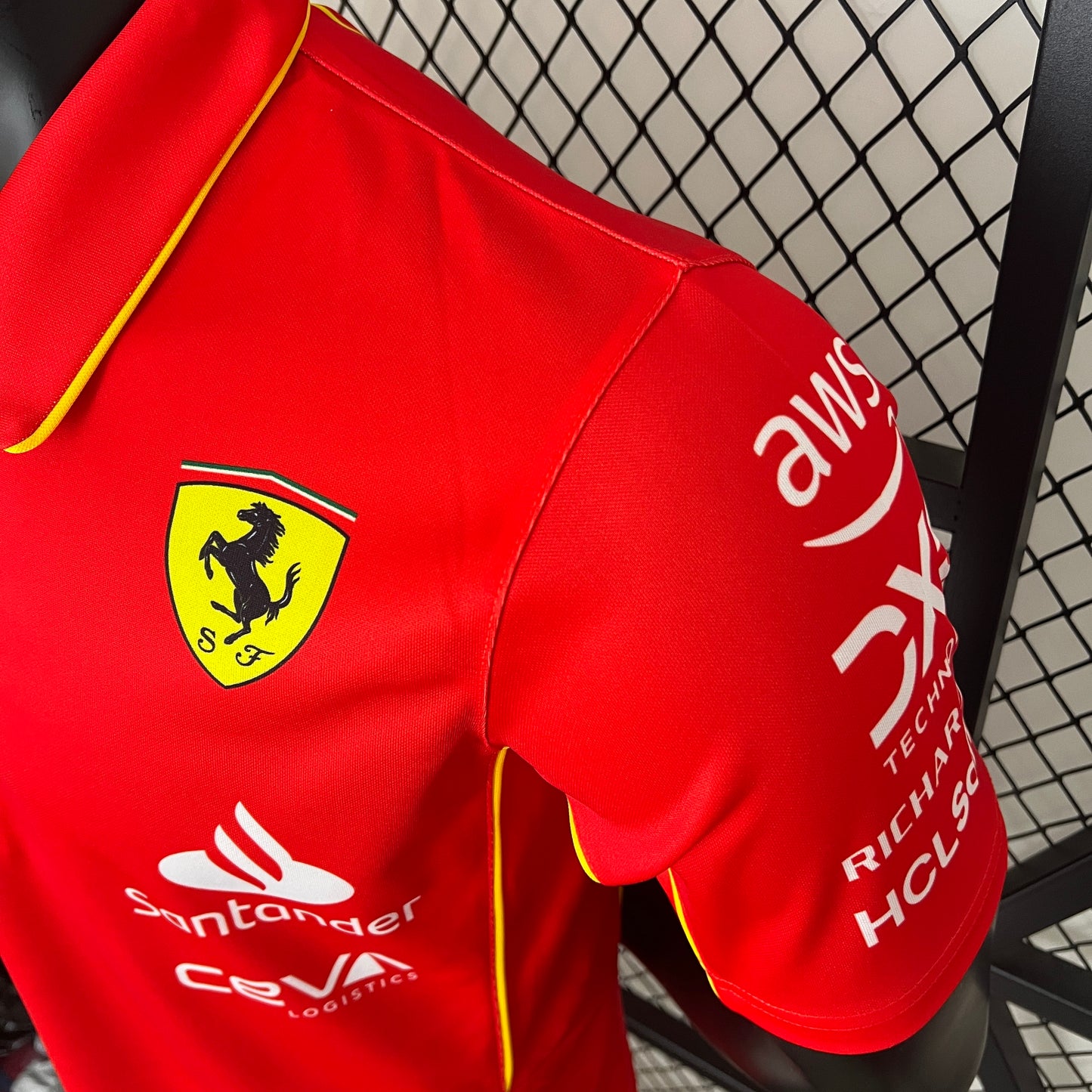 Ferrari F1 2024 Polo – Player Fit | Red
