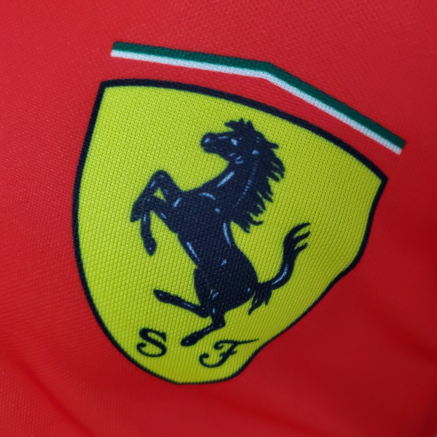 Ferrari F1 2023 Player Fit Polo – Charles Leclerc #16 Shell UPS | Red