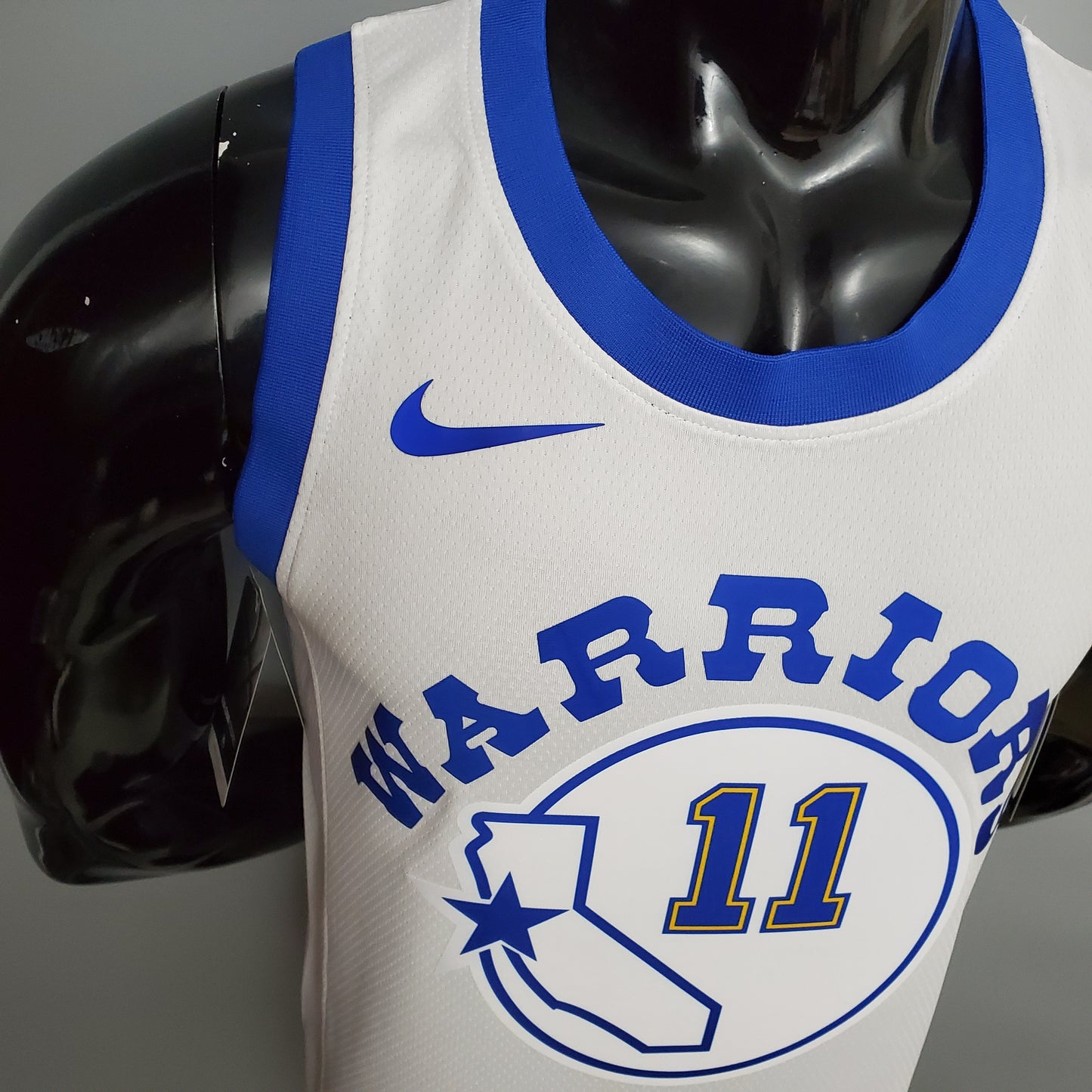 2020 Warriors Thompson #11 Retro Basketball Jersey