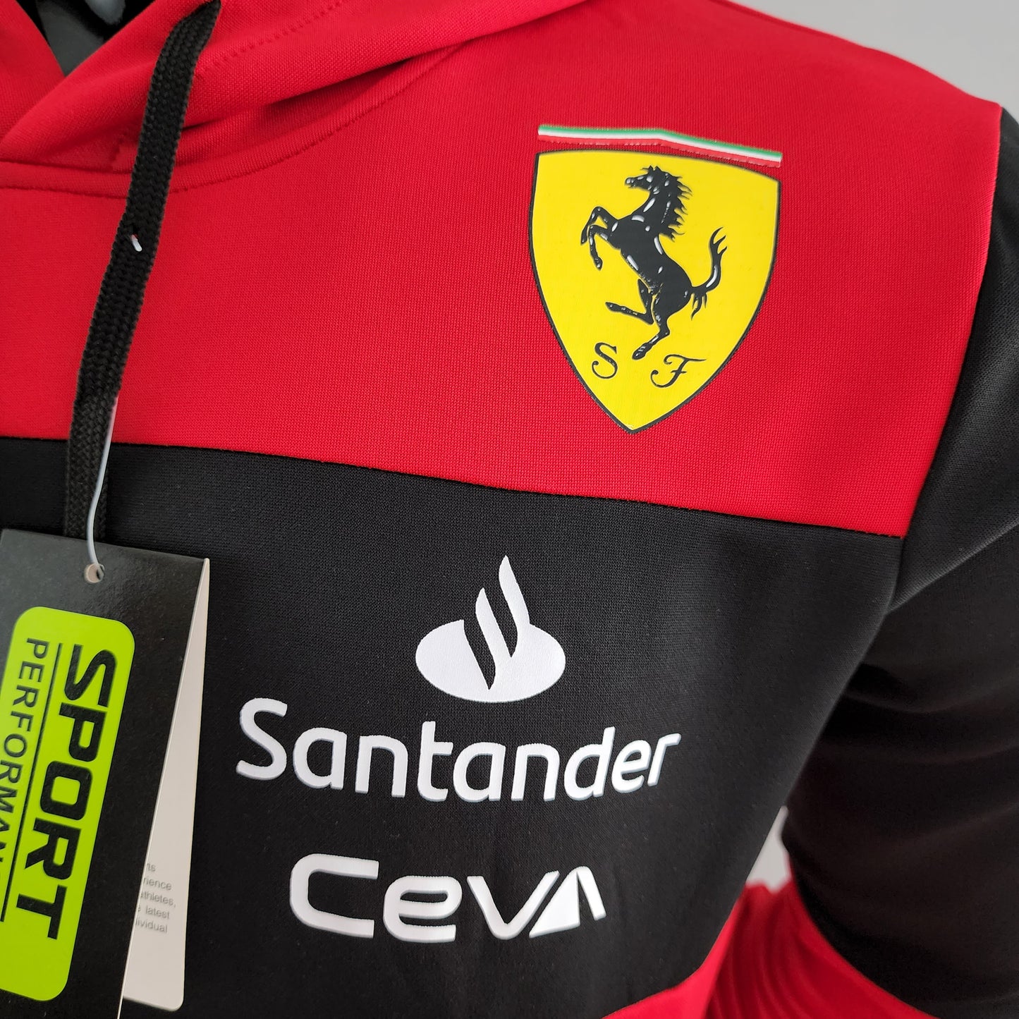 Ferrari F1 2023 Hoodie – Player Fit | Red Black