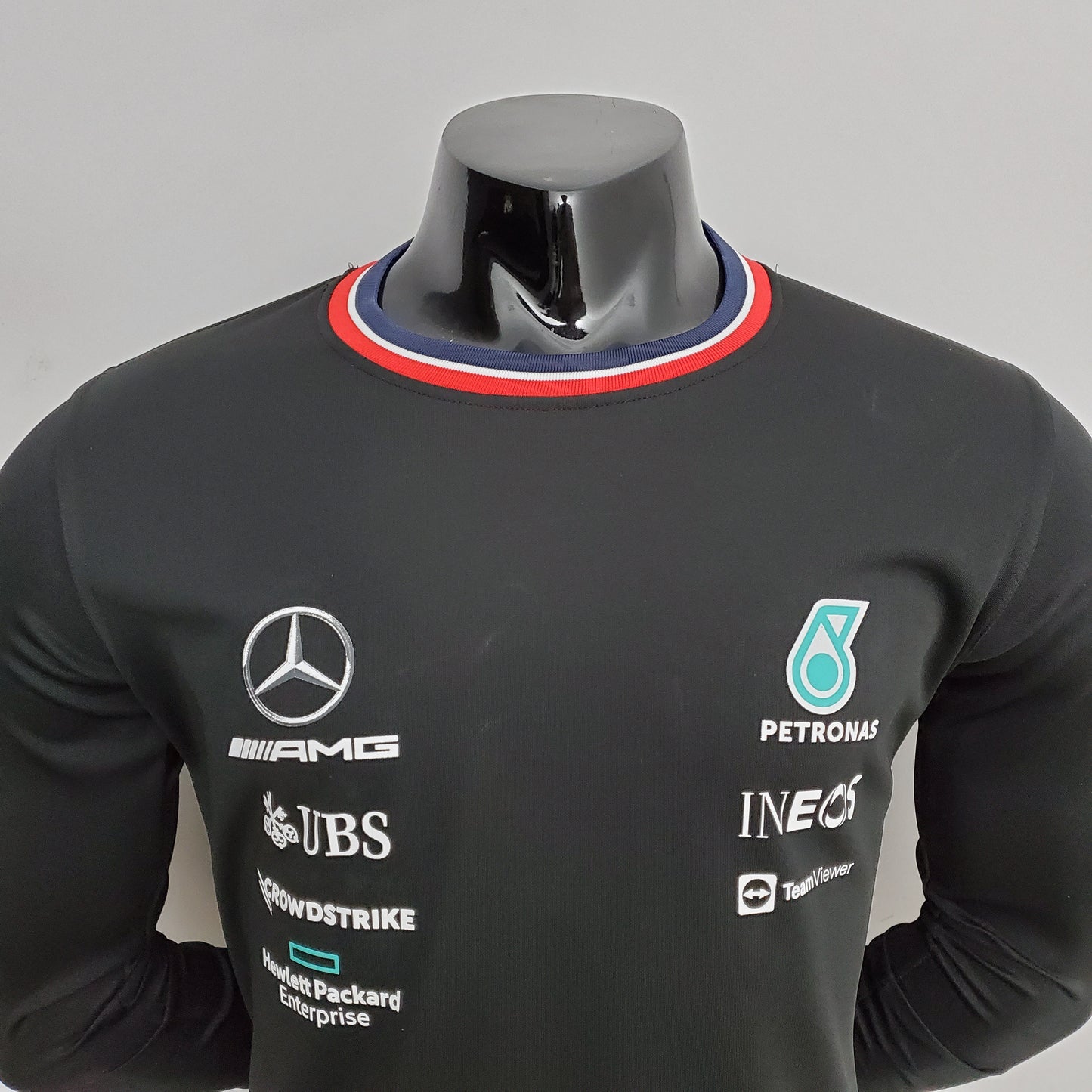 Mercedes F1 2023 Player Fit T-Shirt – Petronas | Black