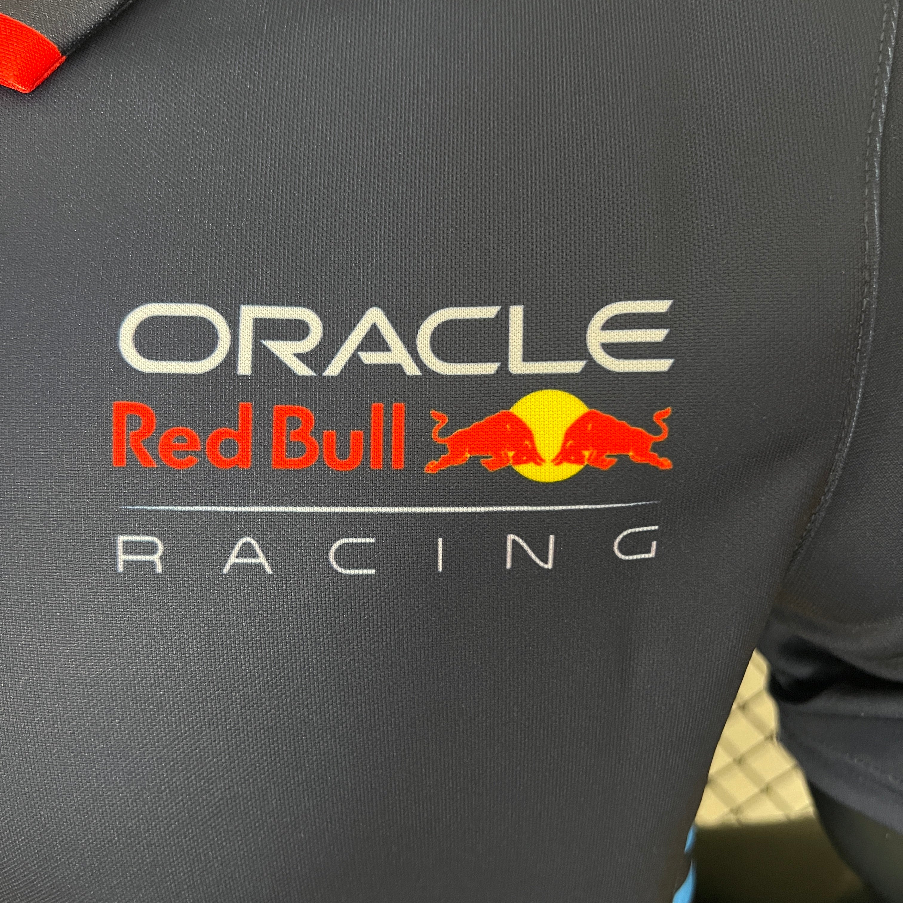 Red Bull Racing F1 2023 Polo – Player Fit – Perez #11 | Navy Blue