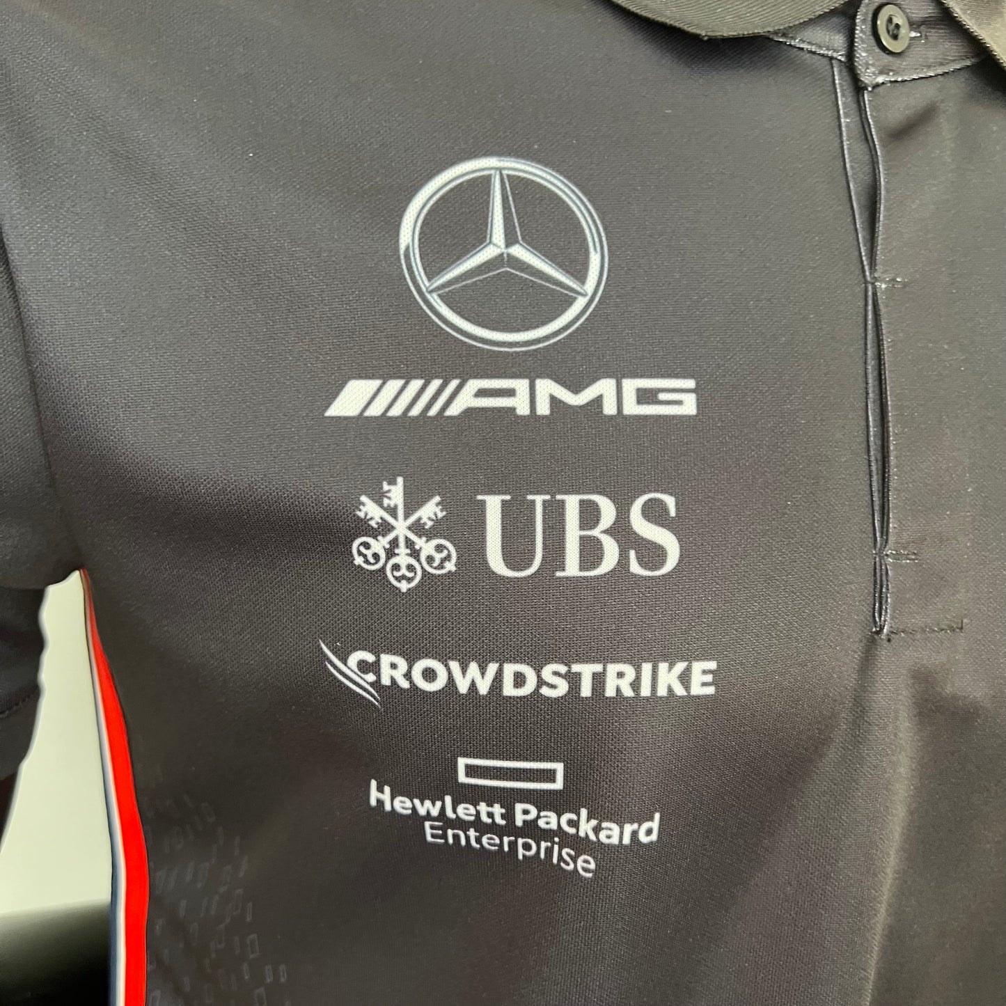 Petronas F1 2023 Polo – Player Fit | Black