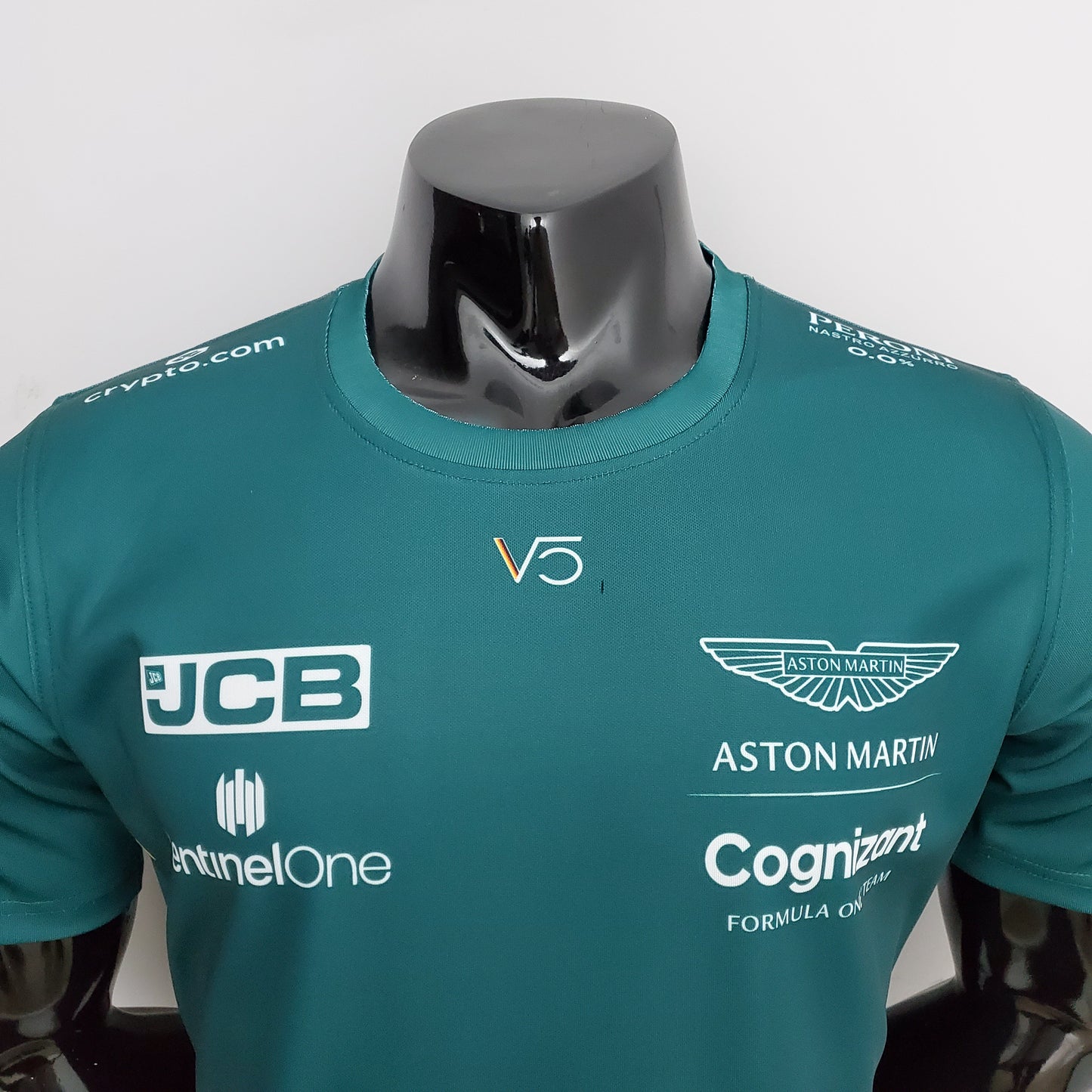 Aston Martin F1 2023 Player Fit T-Shirt – Sebastian Vettel #5 Cognizant | Racing Green