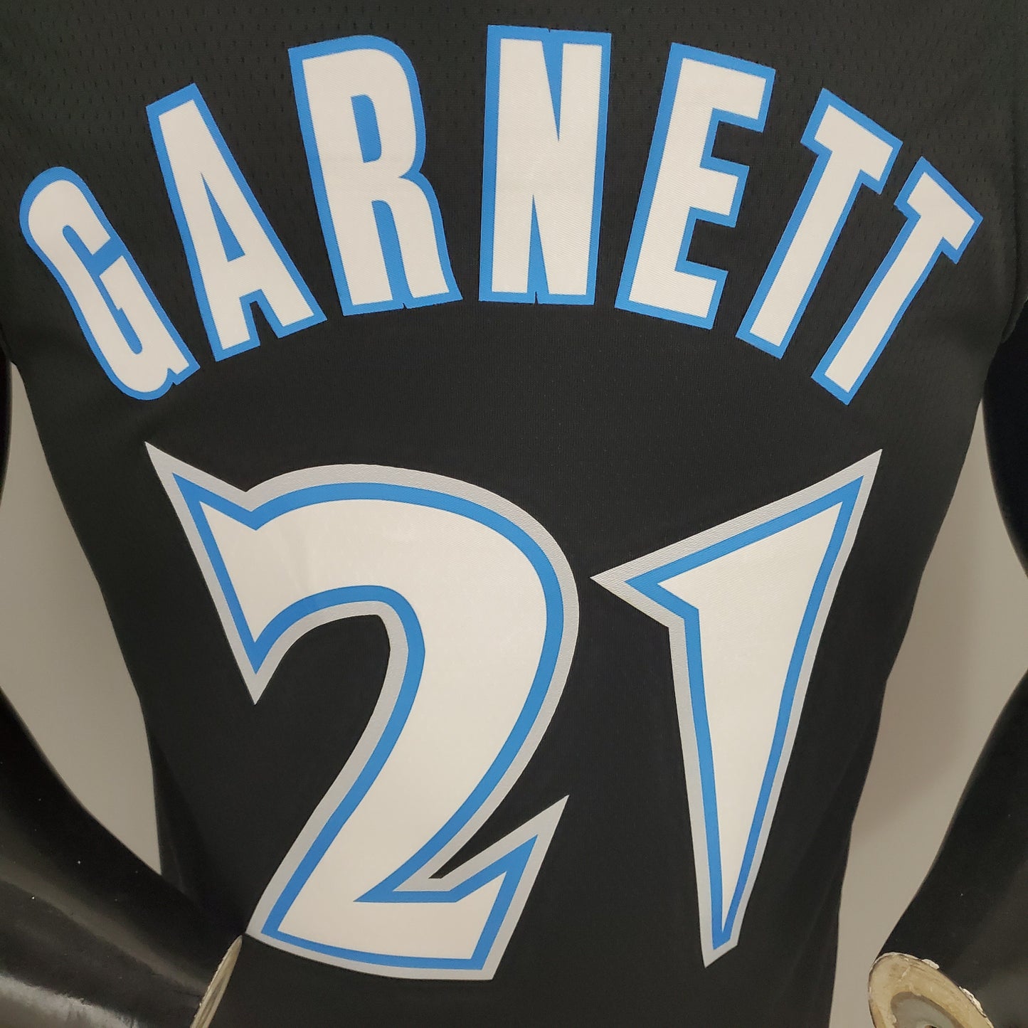 1997 Minnesota Garnett #21 Retro Basketball Jersey