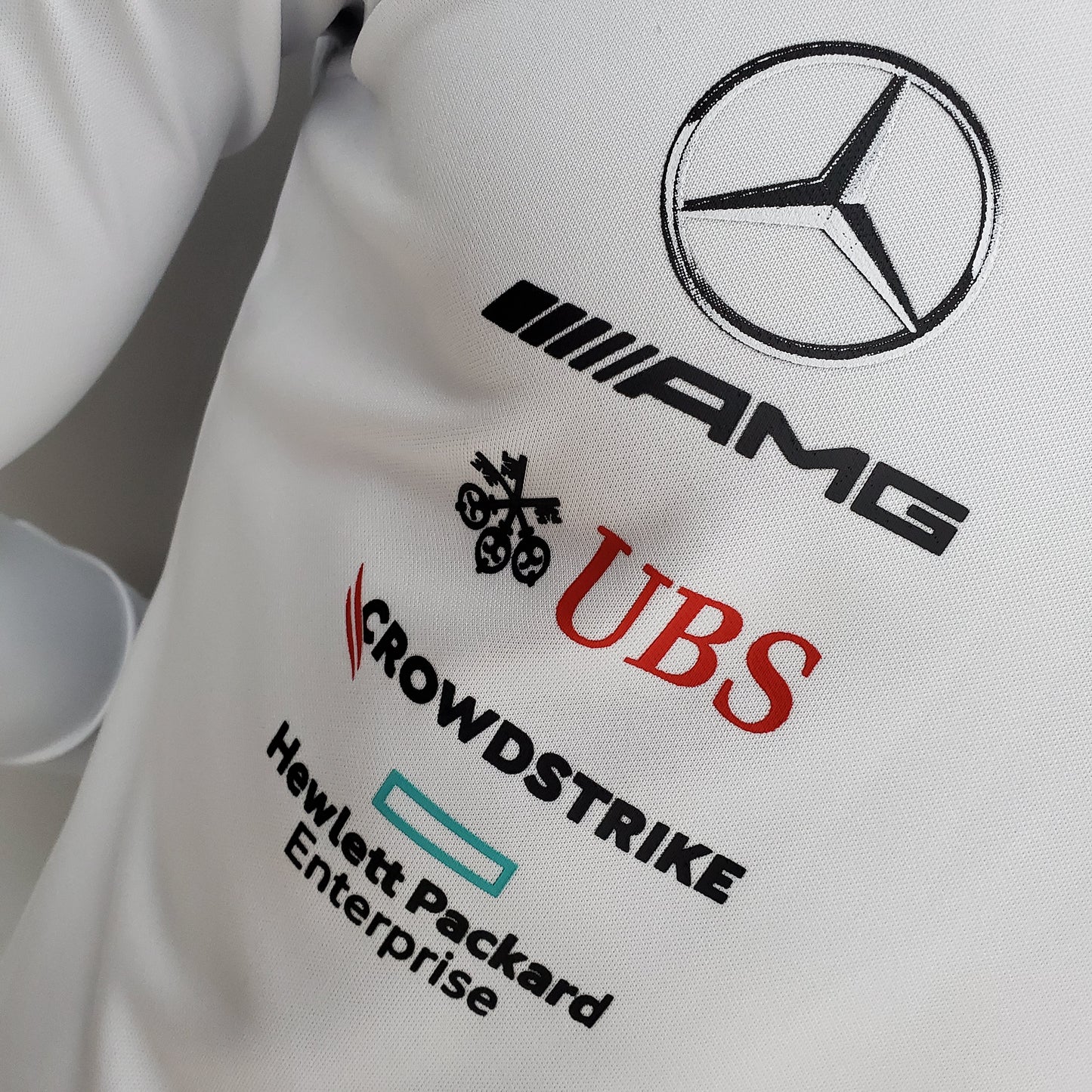 Mercedes AMG Petronas F1 2023 Player Fit T-Shirt | White