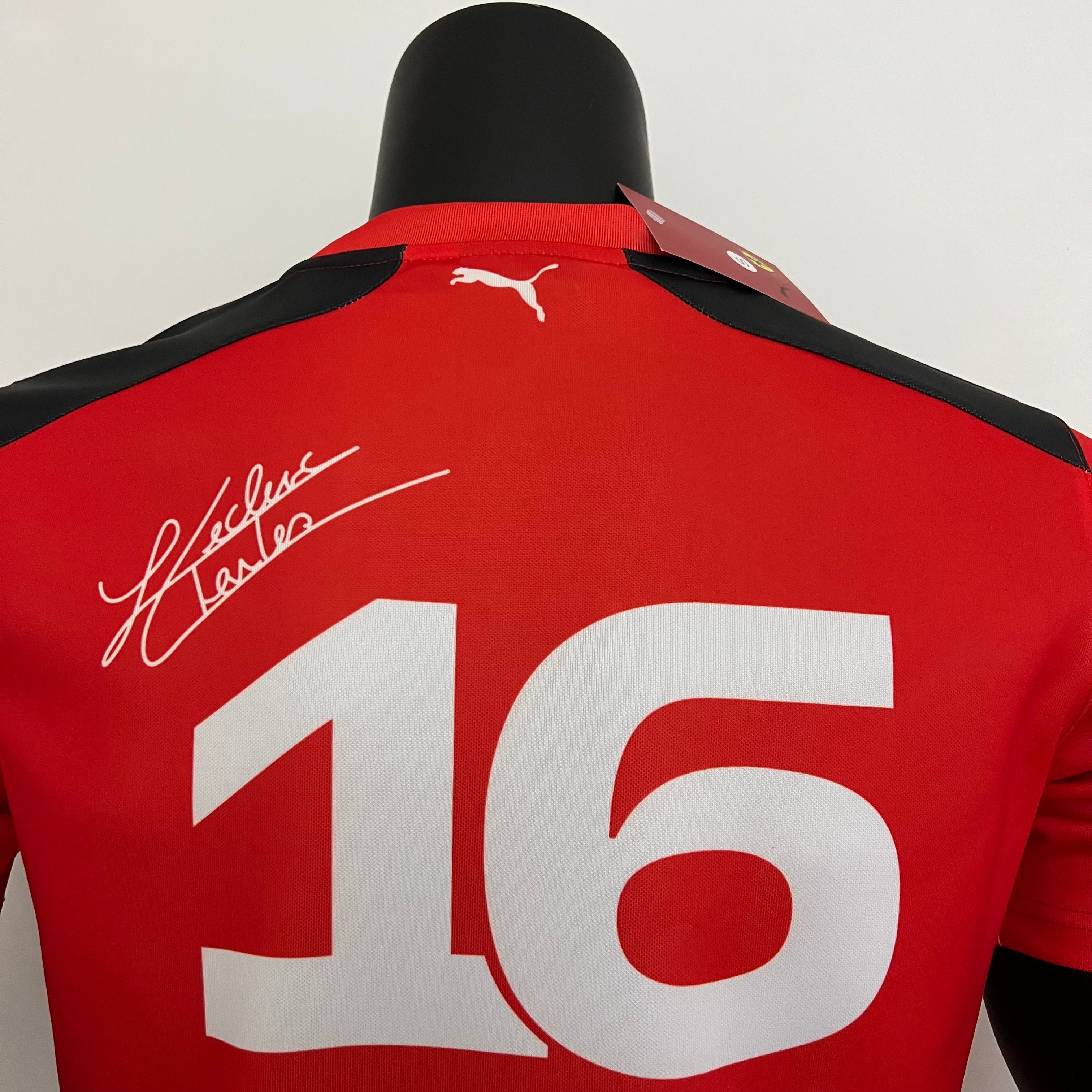 Ferrari F1 2023 T-Shirt – Player Fit – Charles Leclerc #16 | Red