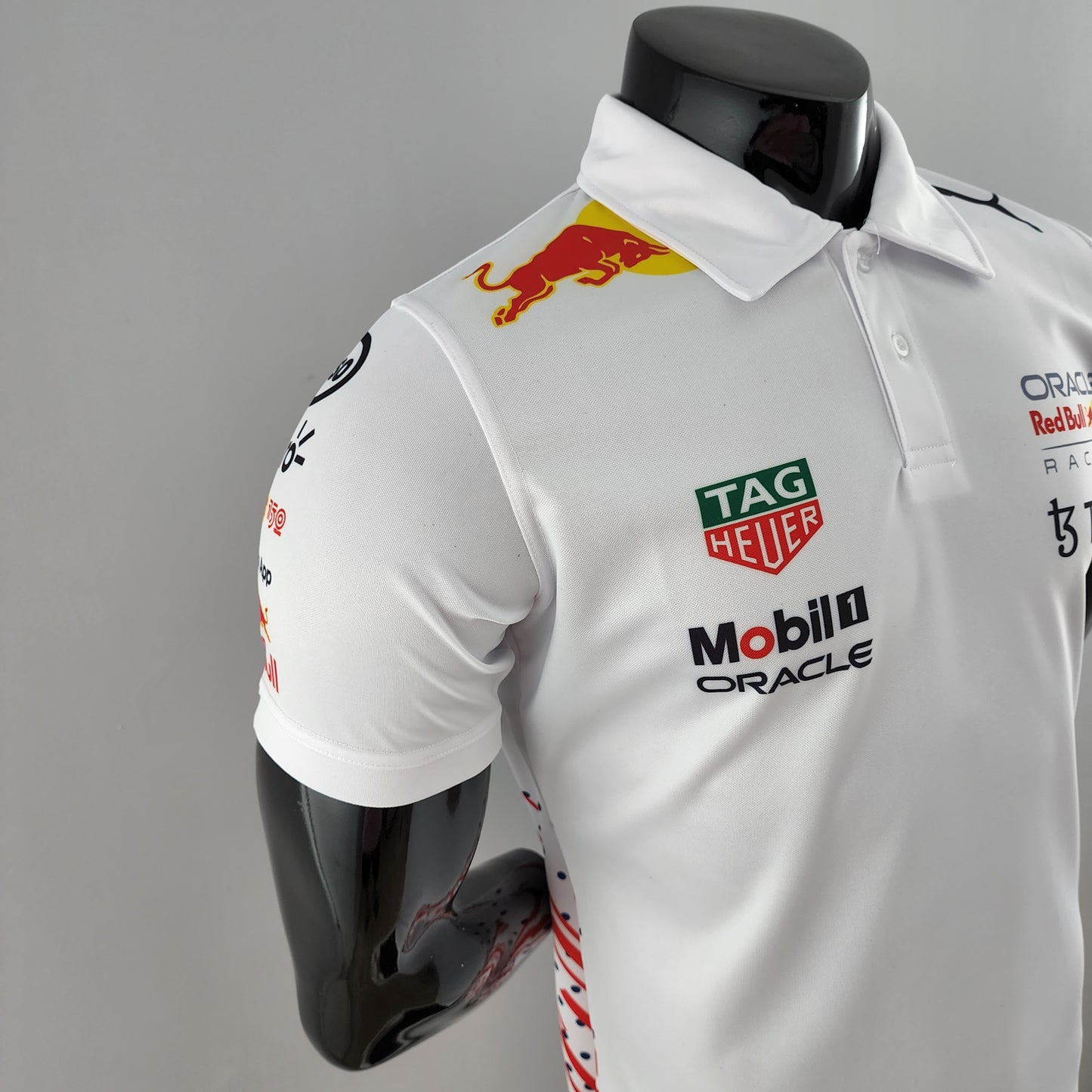 Red Bull Racing F1 2023 Polo – Player Fit | White