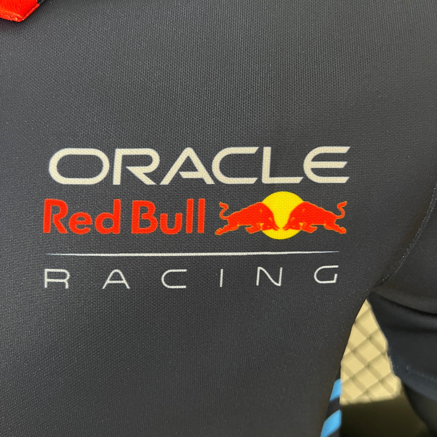 Red Bull Racing F1 2023 Polo – Player Fit – Max Verstappen #1 | Navy Blue