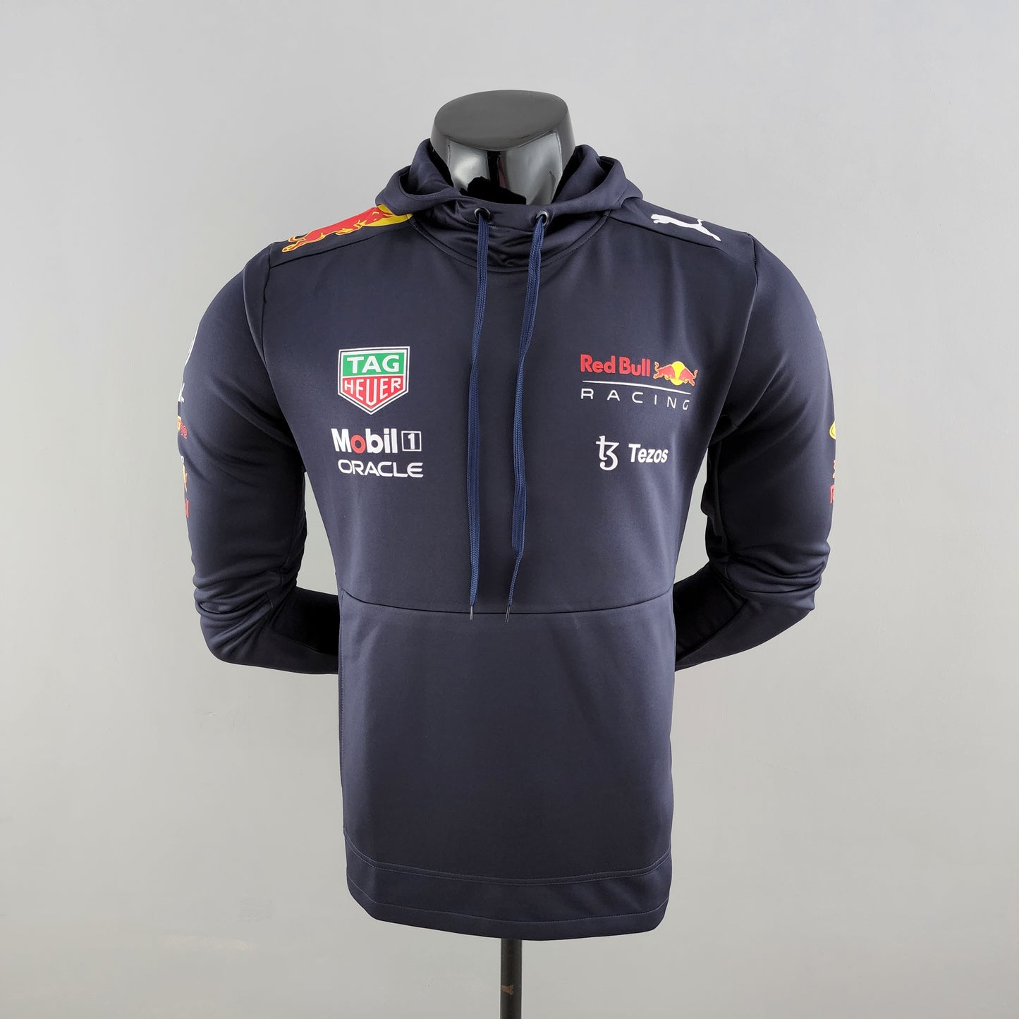 Red Bull Racing F1 2023 Hoodie – Player Fit Tezos| Navy Blue