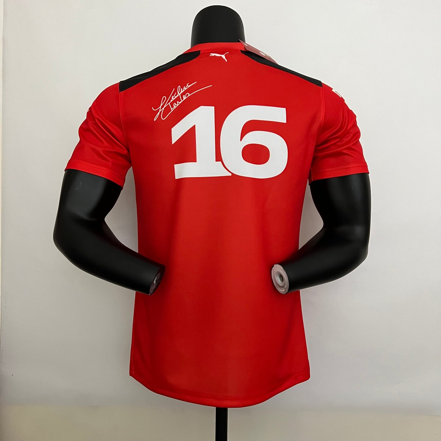 Ferrari F1 2023 T-Shirt – Player Fit – Charles Leclerc #16 | Red