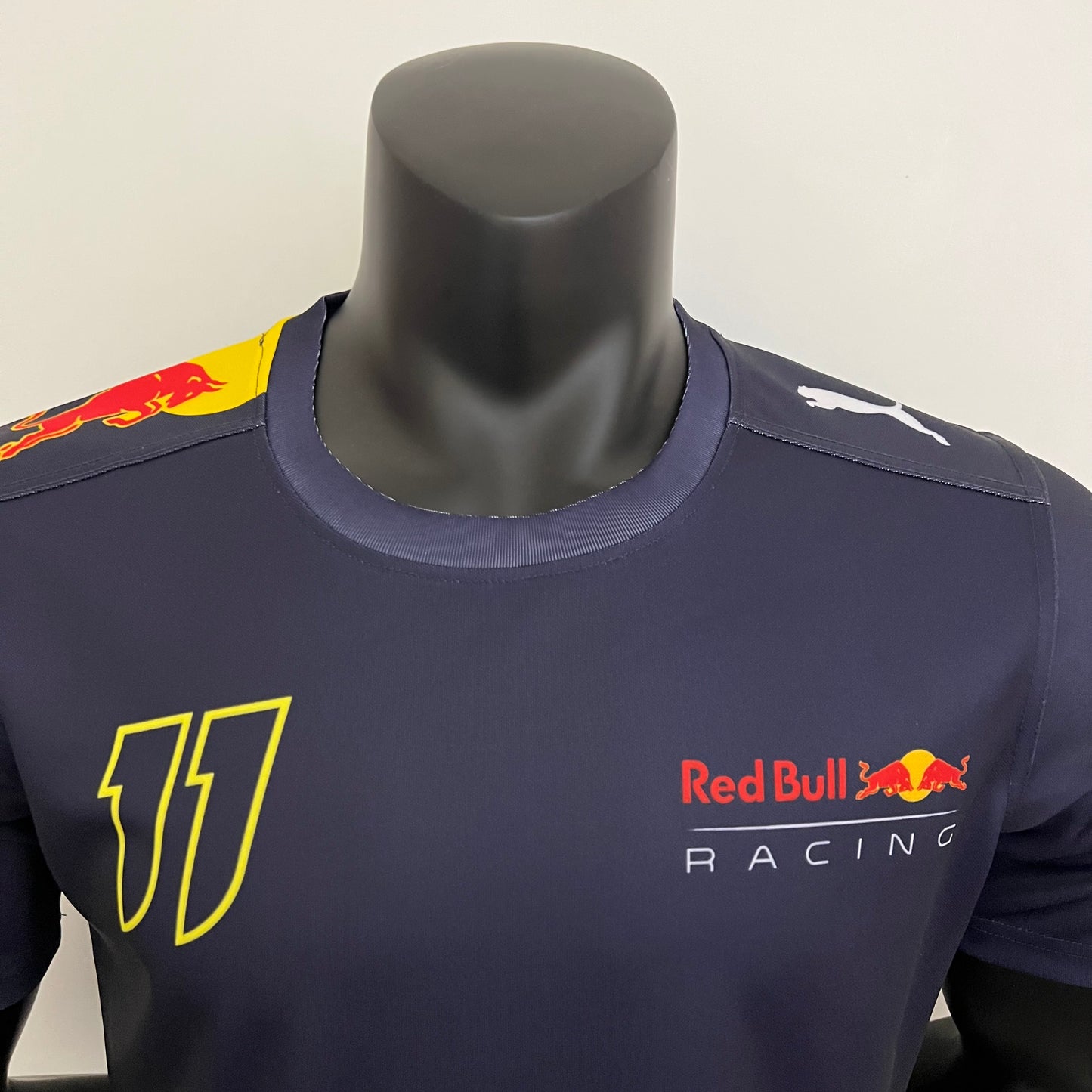 Red Bull Racing F1 2024 Player Fit T-Shirt – Sergio Perez #11 | Navy Blue