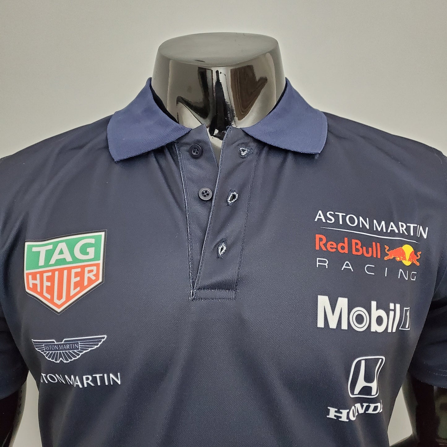 Red Bull Racing F1 2024 Polo – Player Fit Tag Heuer | Navy Blue