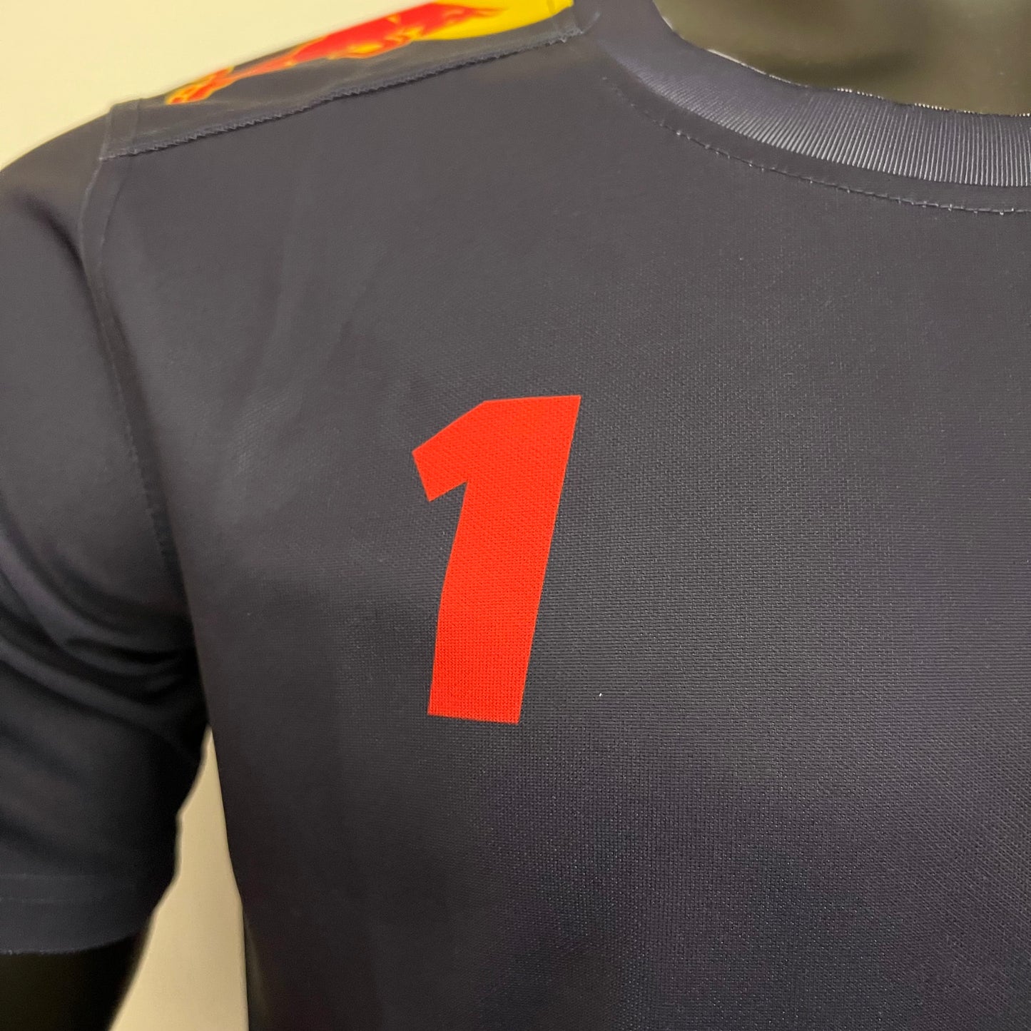 Red Bull Racing F1 2023 Player Fit T-Shirt – #1 | Navy Blue