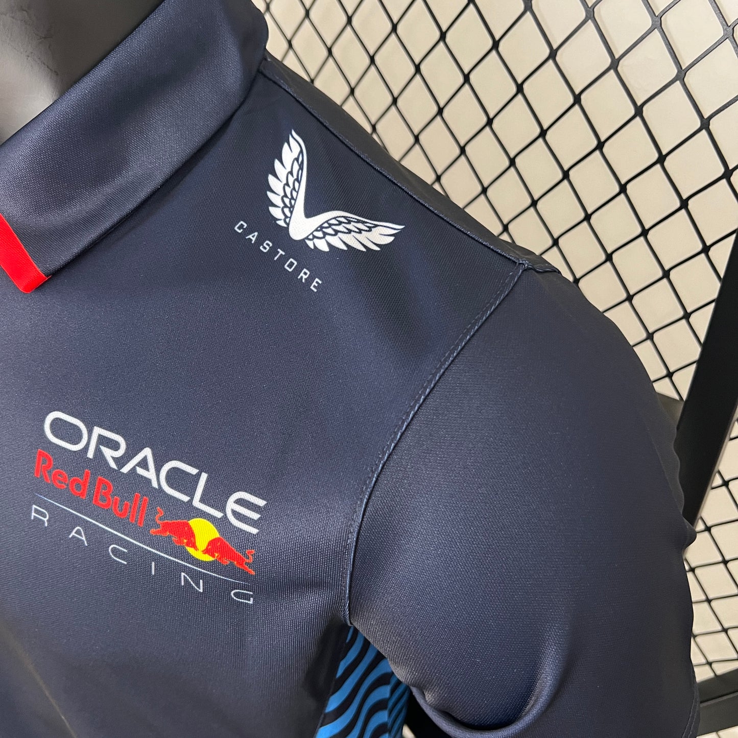Red Bull Racing F1 2023 Polo – Player Fit – Perez #11 | Navy Blue