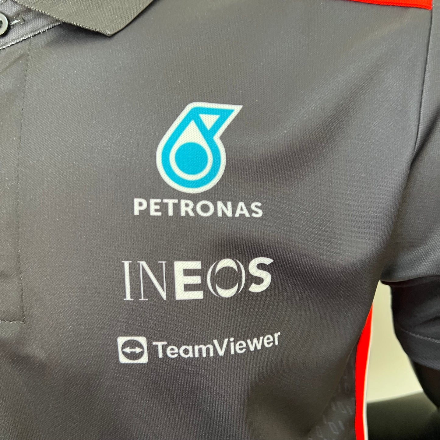 Petronas F1 2023 Polo – Player Fit | Black