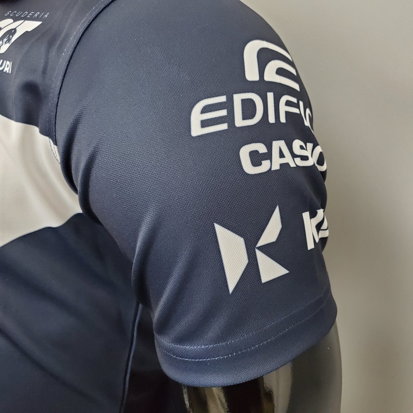 AlphaTauri F1 2023 Polo – Player Fit Honda | Navy White
