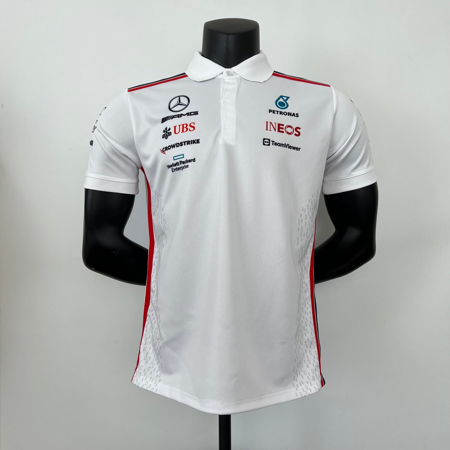 Mercedes AMG F1 Polo – Player Fit | White