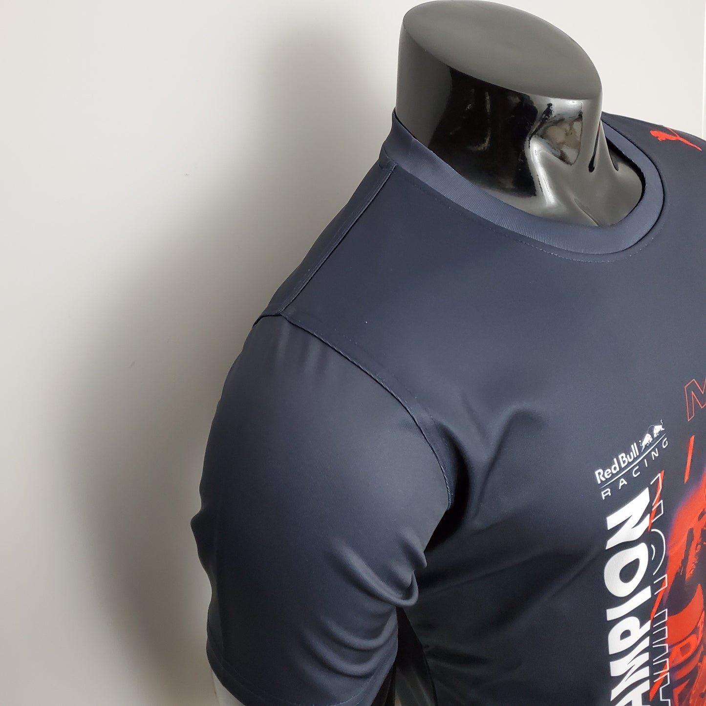 Red Bull Racing F1 2021 Player Fit T-Shirt – Max Verstappen #33 Puma | Navy