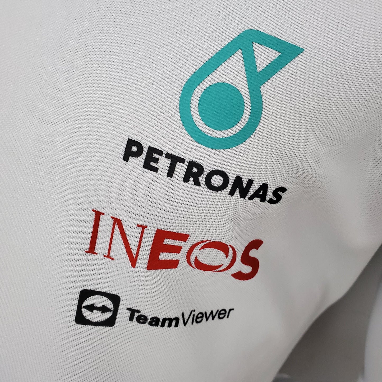 Mercedes AMG Petronas F1 2023 Player Fit T-Shirt | White