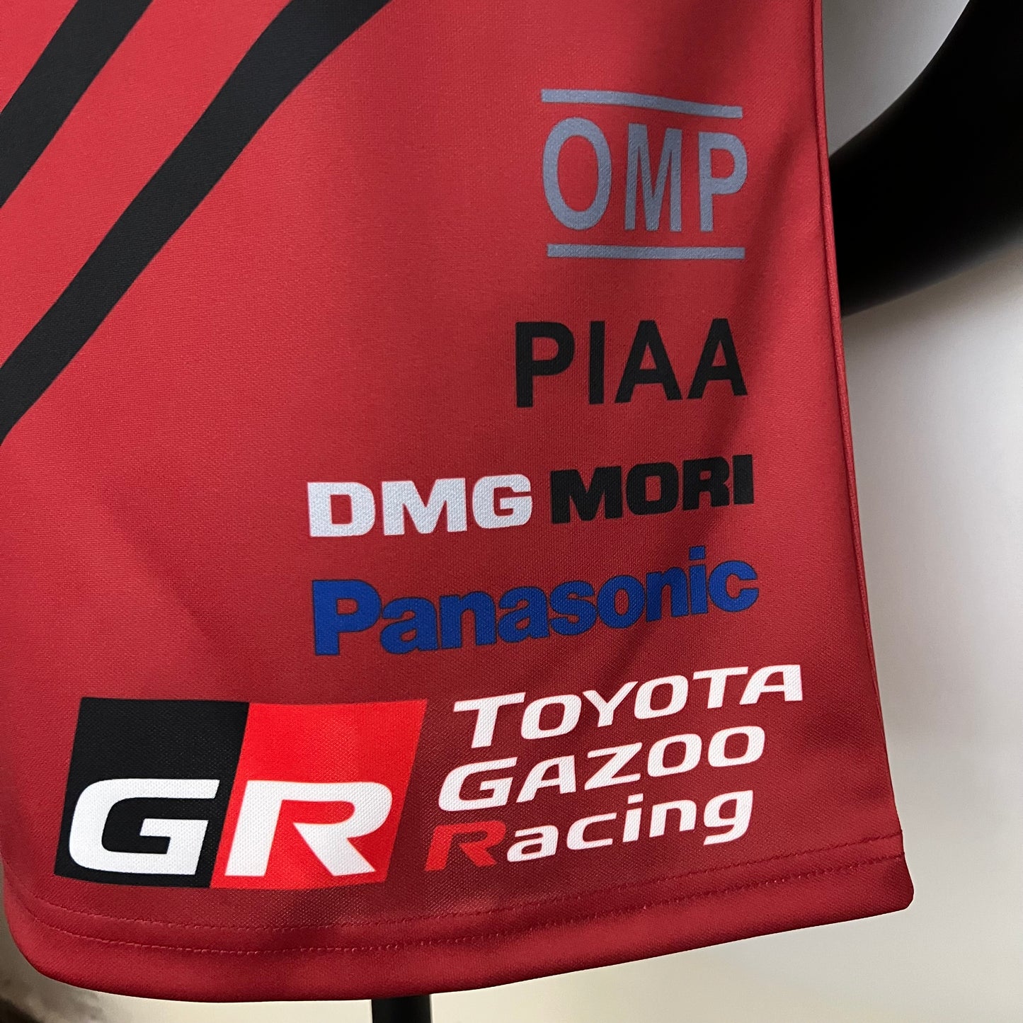 Toyota Gazoo Racing 2023 Player Fit T-Shirt | Black Red