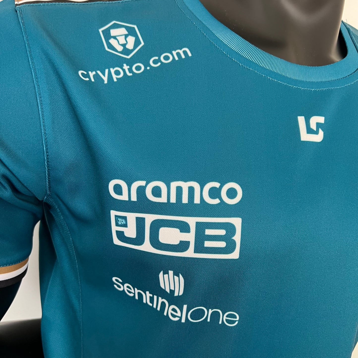Aston Martin F1 2023 Player Fit T-Shirt – Lance Stroll #18 | Teal