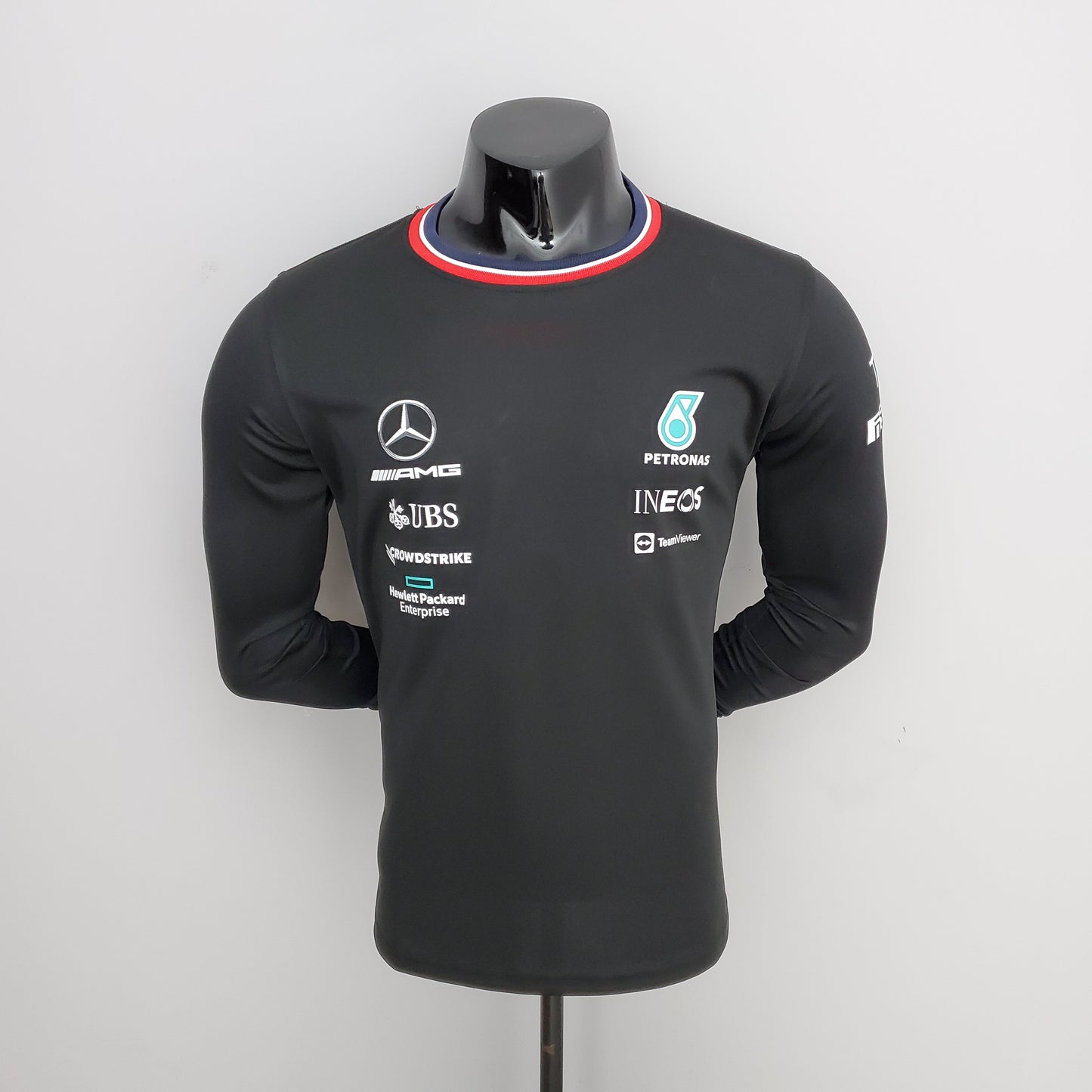 Mercedes F1 2023 Player Fit T-Shirt – Petronas | Black