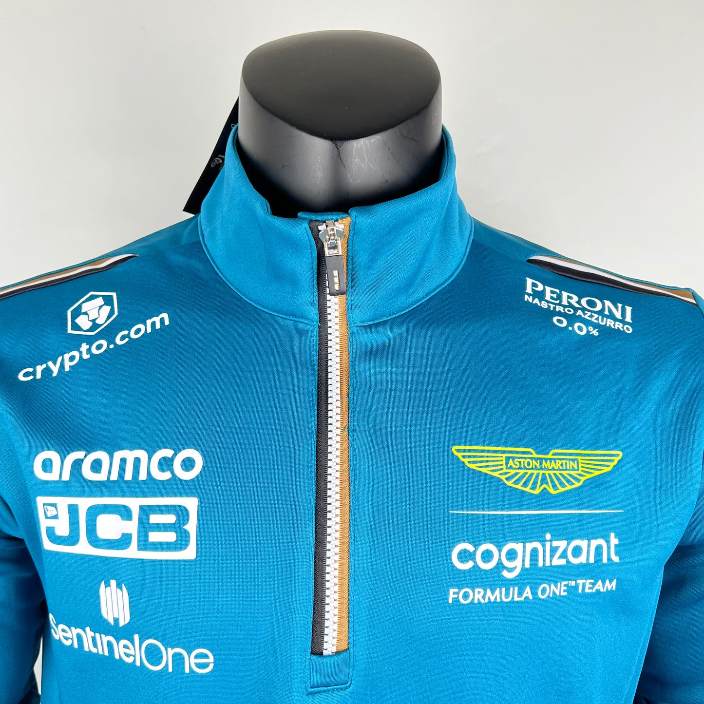 Aston Martin F1 2023 Zipper – Player Fit | Teal