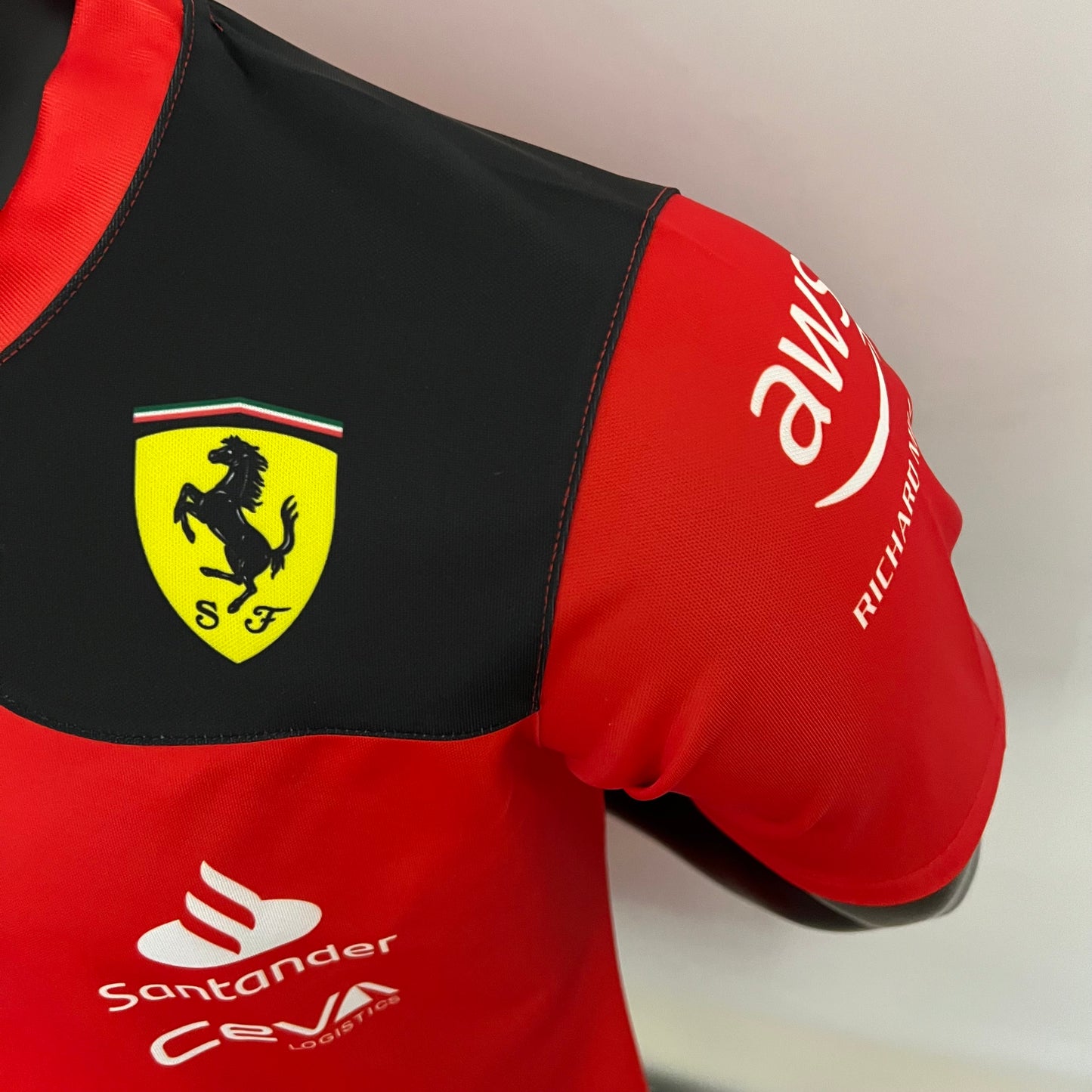 Ferrari F1 2023 T-Shirt – Player Fit – Charles Leclerc #16 | Red