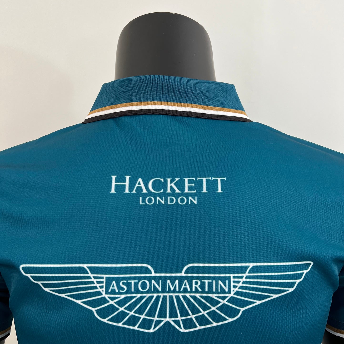 Aston Martin F1 2024 Polo – Player Fit | Blue Green