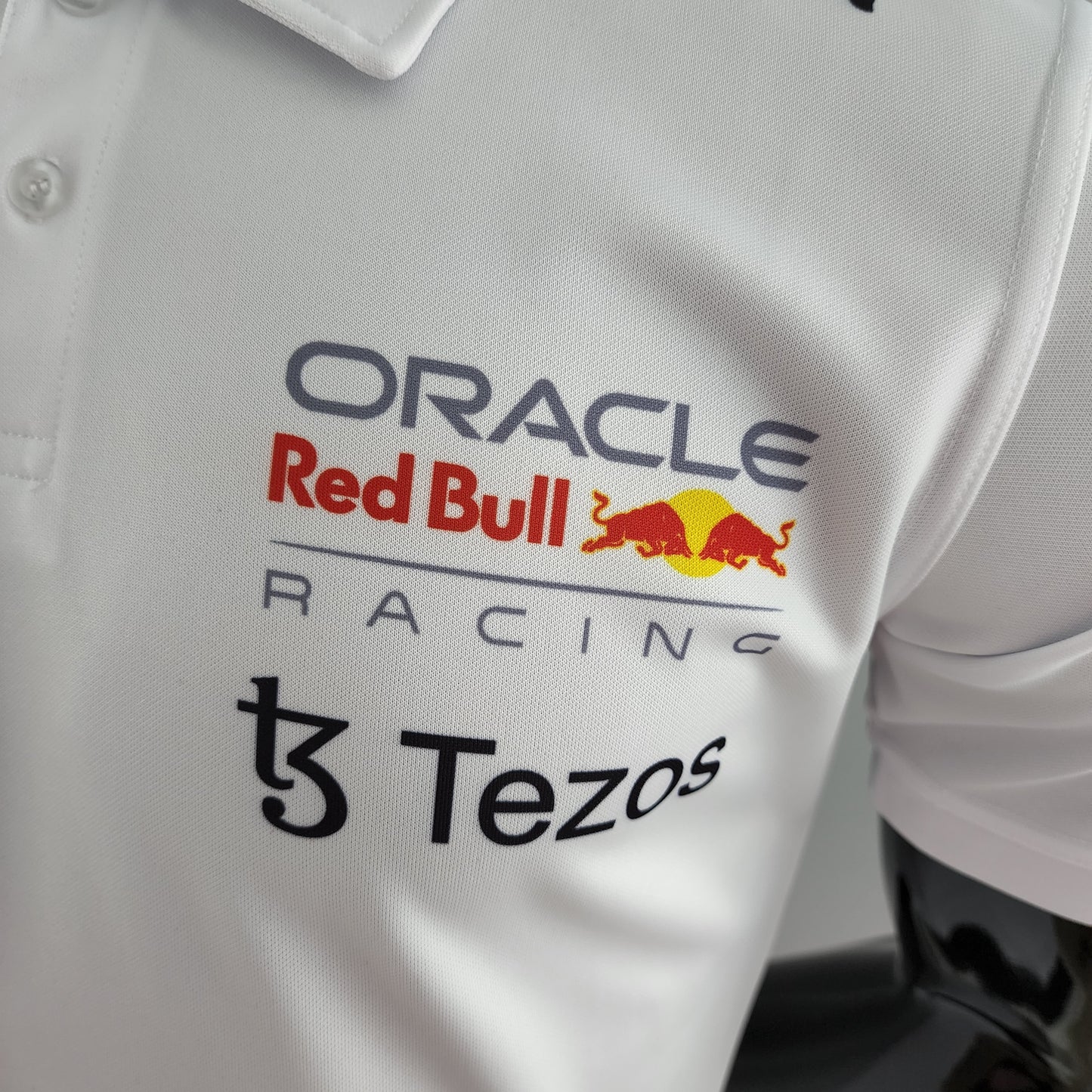 Red Bull Racing F1 2023 Polo – Player Fit | White