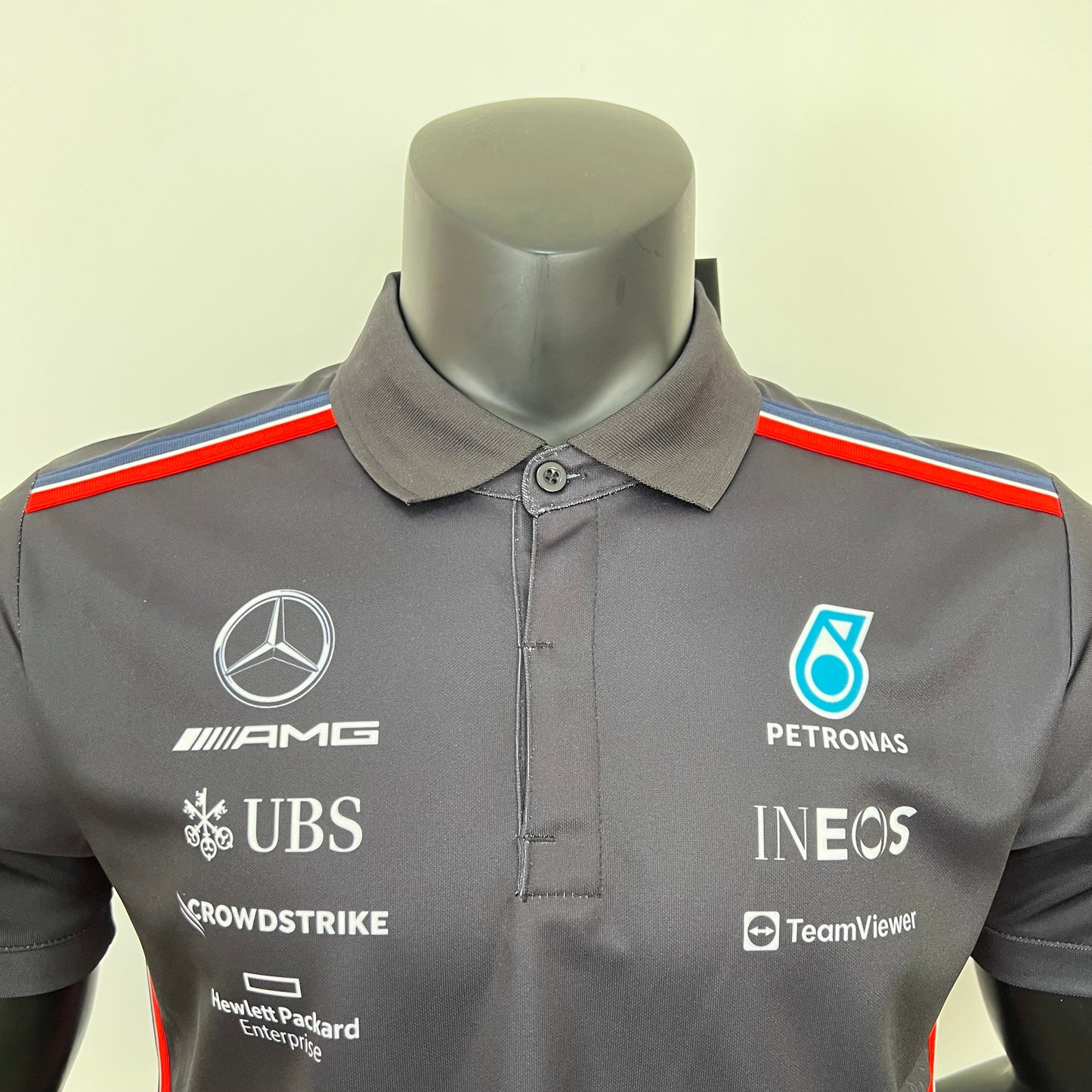 Petronas F1 2023 Polo – Player Fit | Black