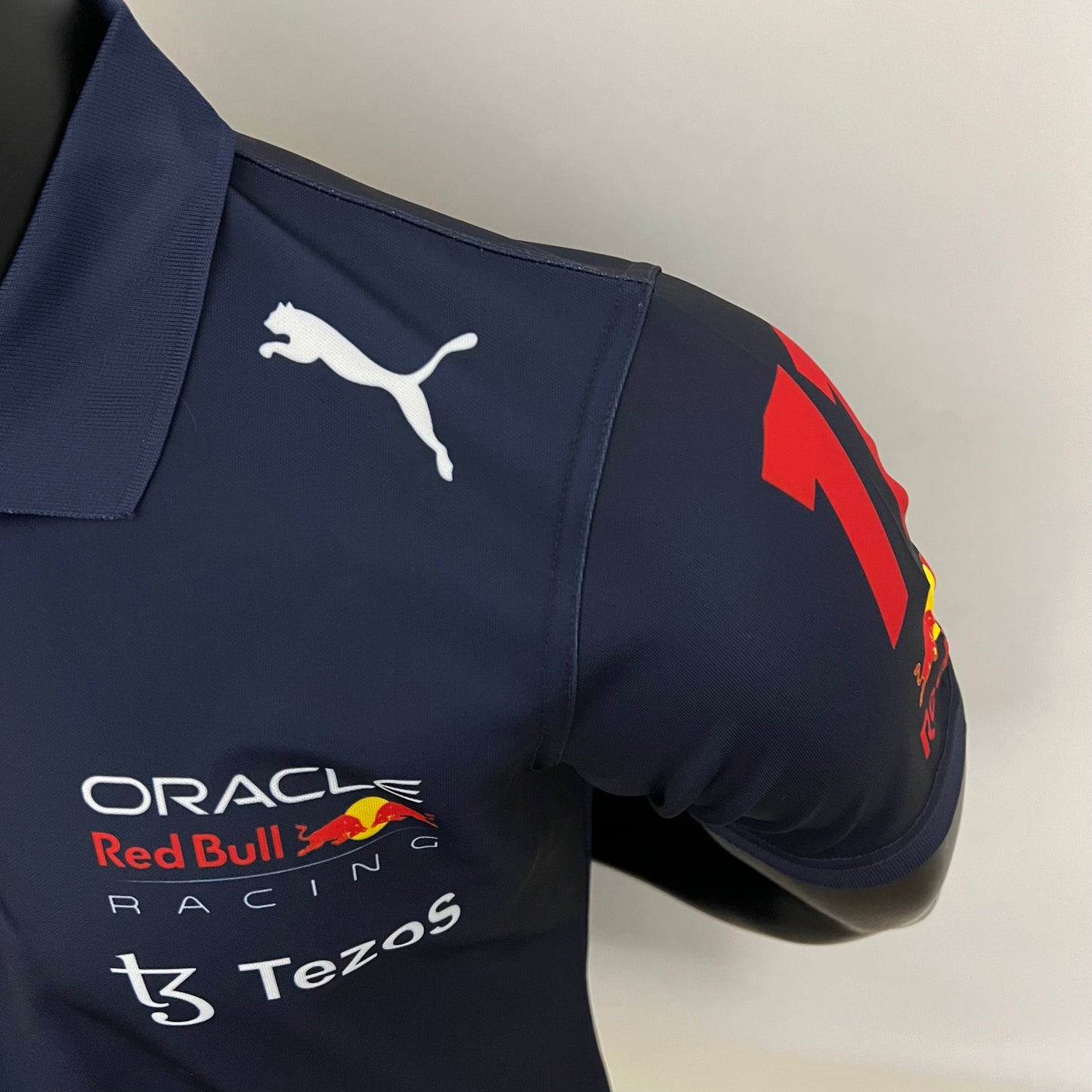 Red Bull Racing F1 2023 Polo – Player Fit | Navy Blue