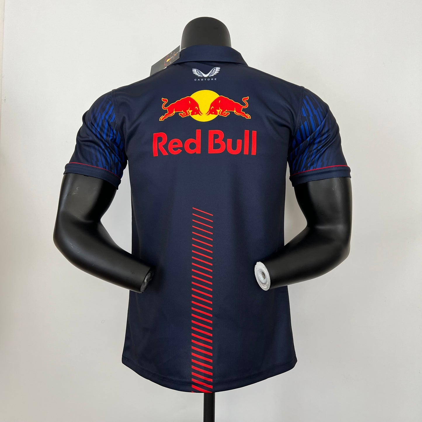 Red Bull Racing F1 2023 Polo – Player Fit – Sergio Perez #11 | Navy Blue