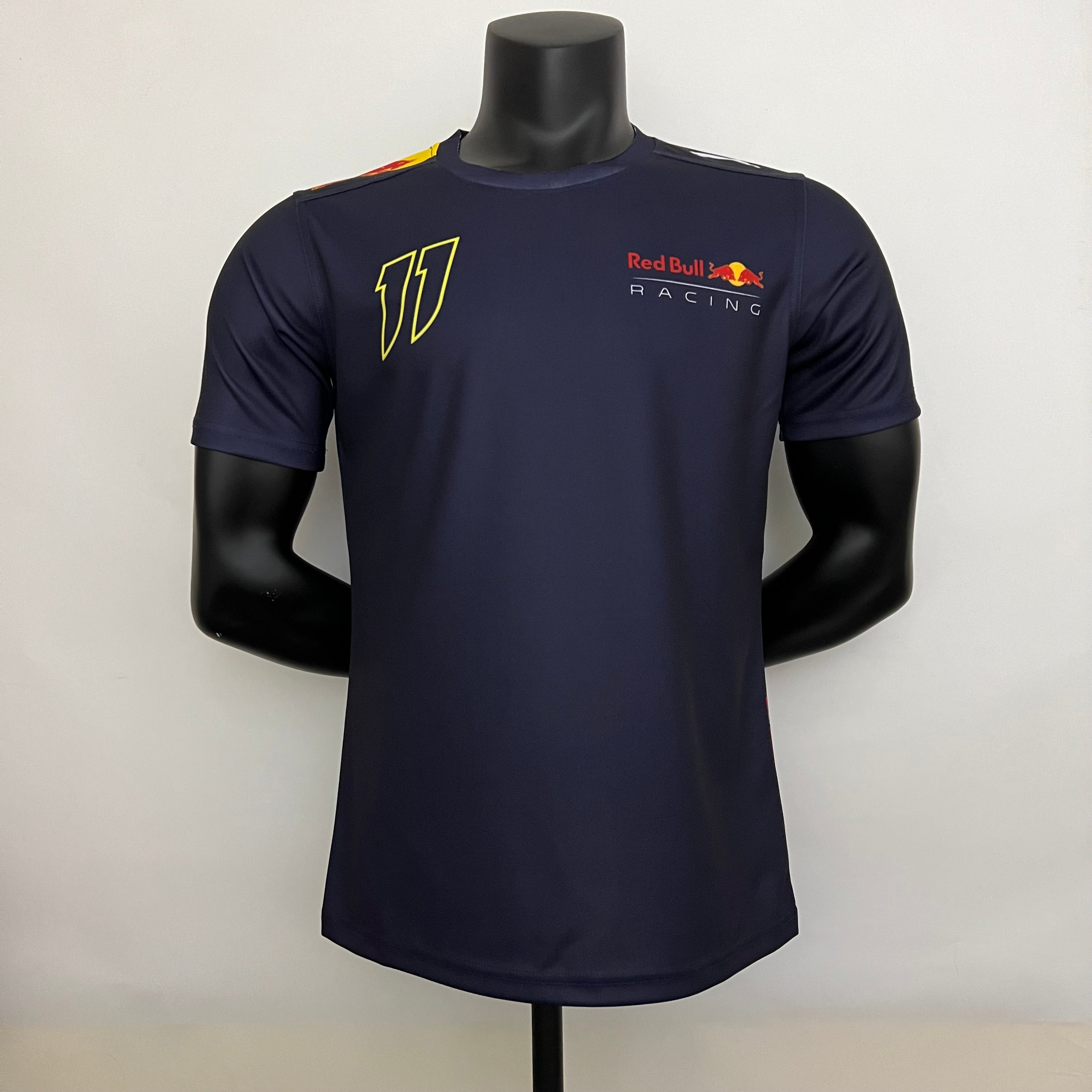 Red Bull Racing F1 2024 Player Fit T-Shirt – Sergio Perez #11 | Navy Blue