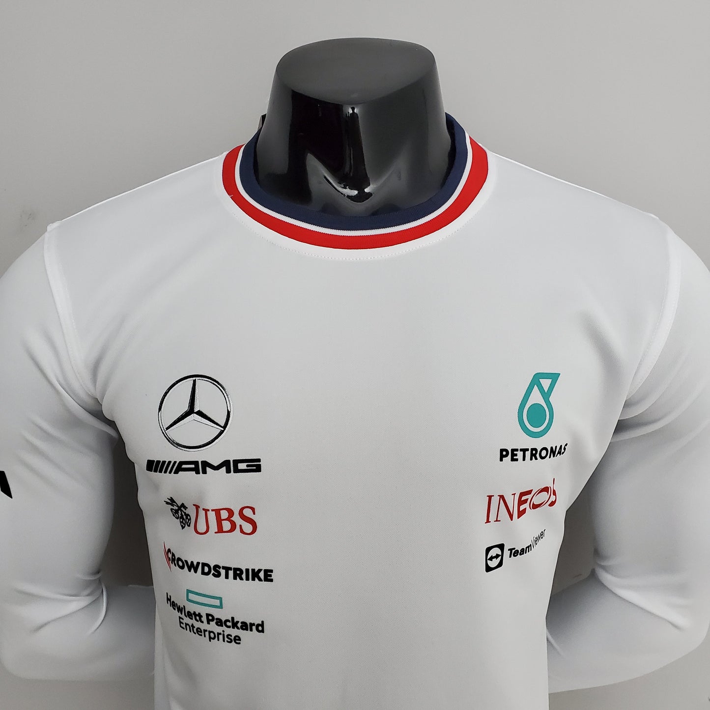 Mercedes AMG Petronas F1 2023 Player Fit T-Shirt | White