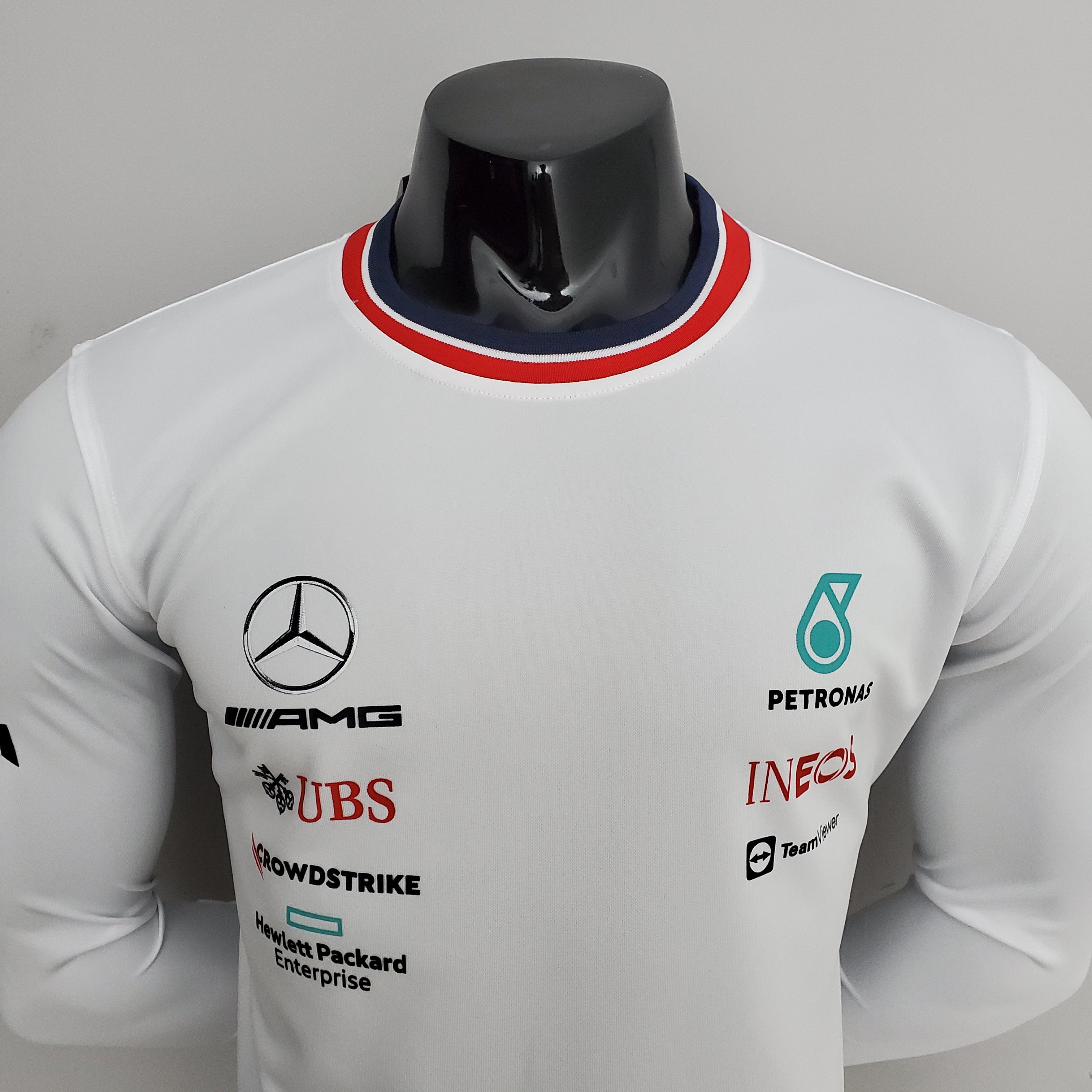 Mercedes AMG Petronas F1 2023 Player Fit T-Shirt | White