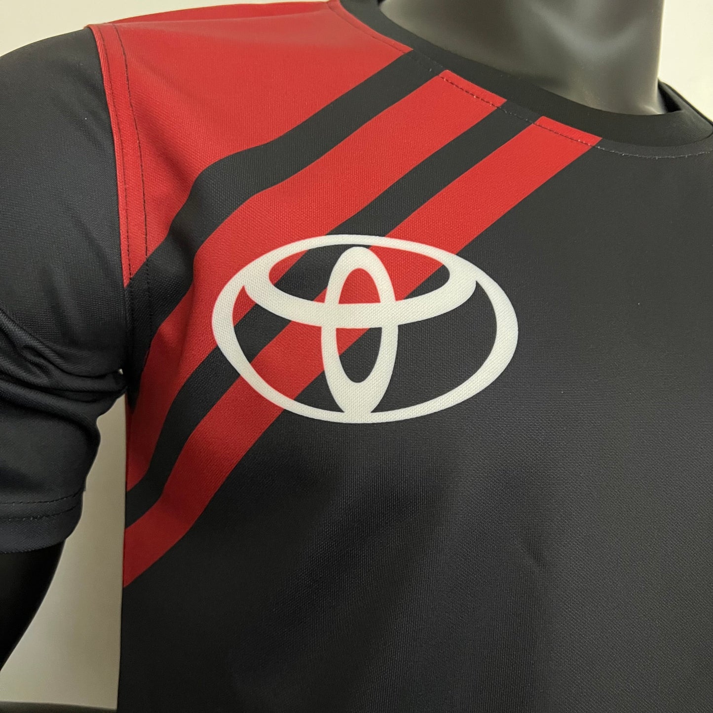 Toyota Gazoo Racing 2023 Player Fit T-Shirt | Black Red