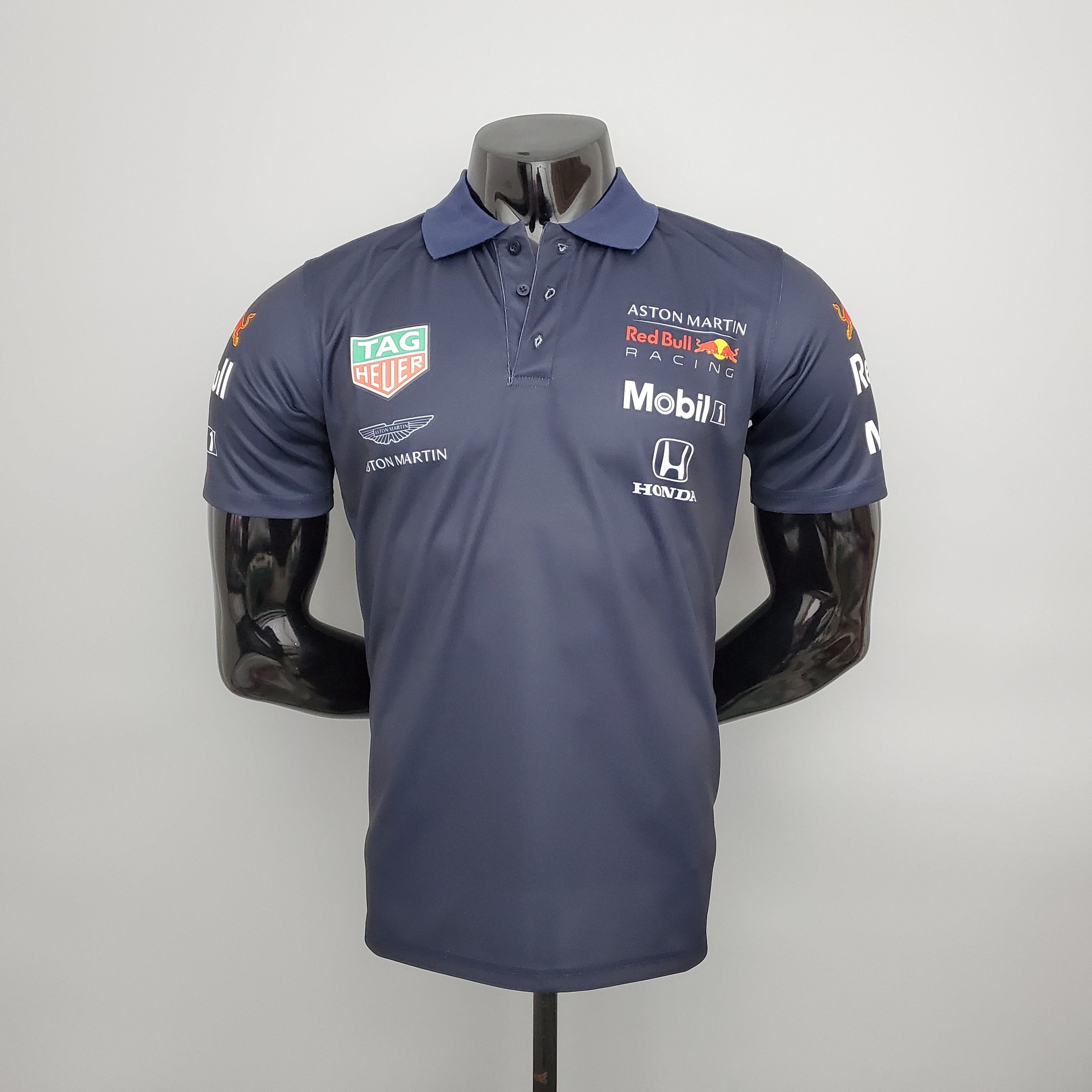 Red Bull Racing F1 2024 Polo – Player Fit Tag Heuer | Navy Blue