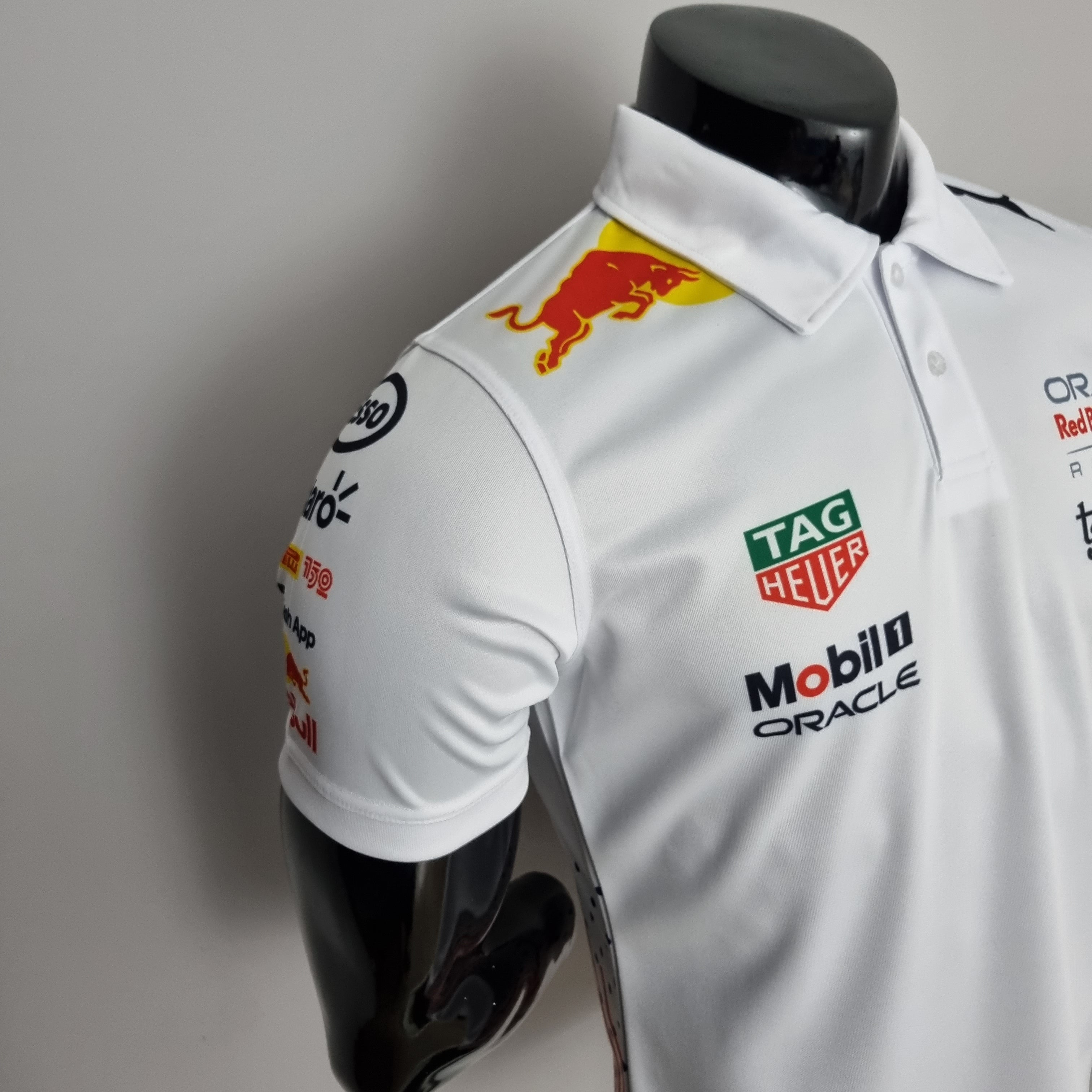 Red Bull Racing F1 2023 Polo – Player Fit Mobile | White