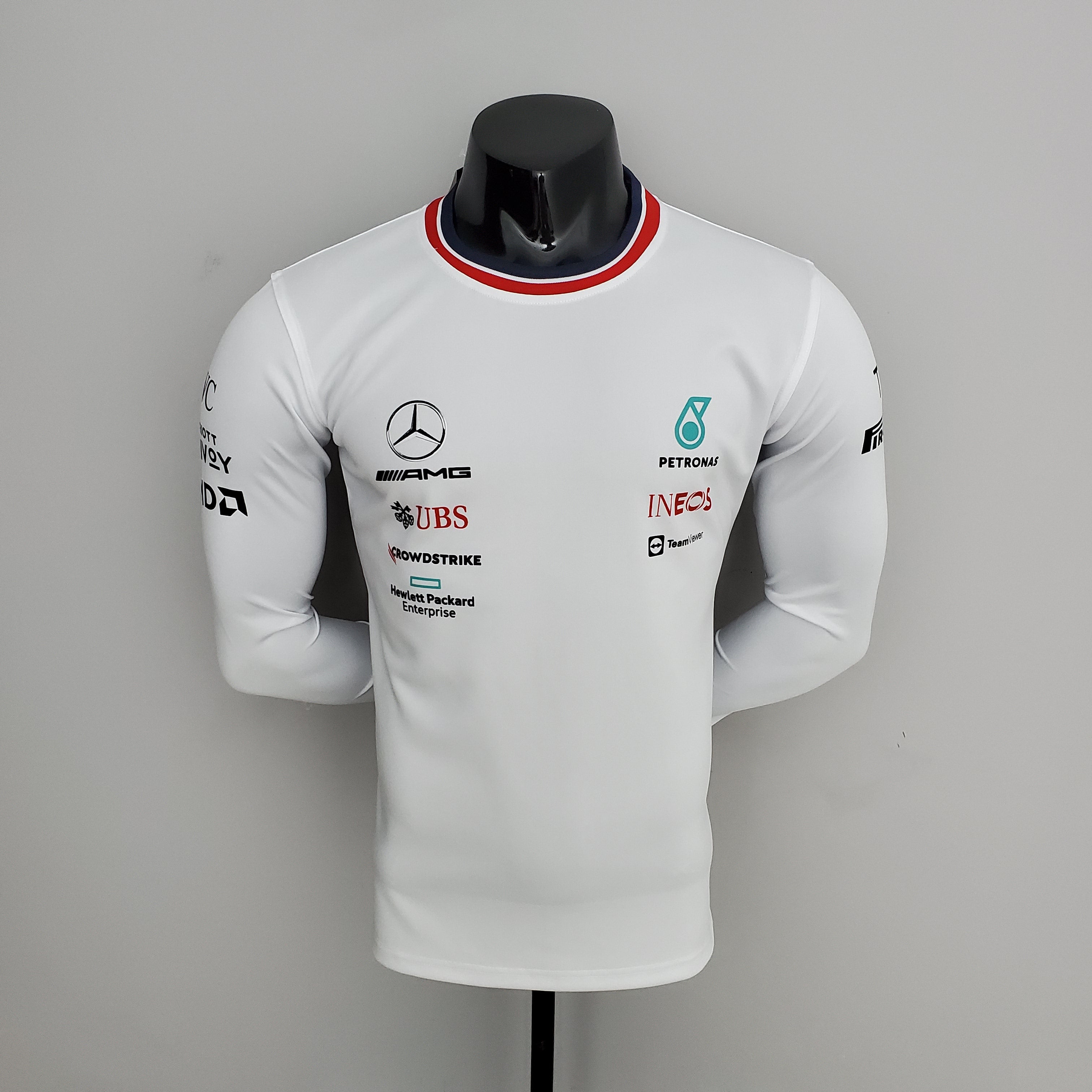 Mercedes AMG Petronas F1 2023 Player Fit T-Shirt | White