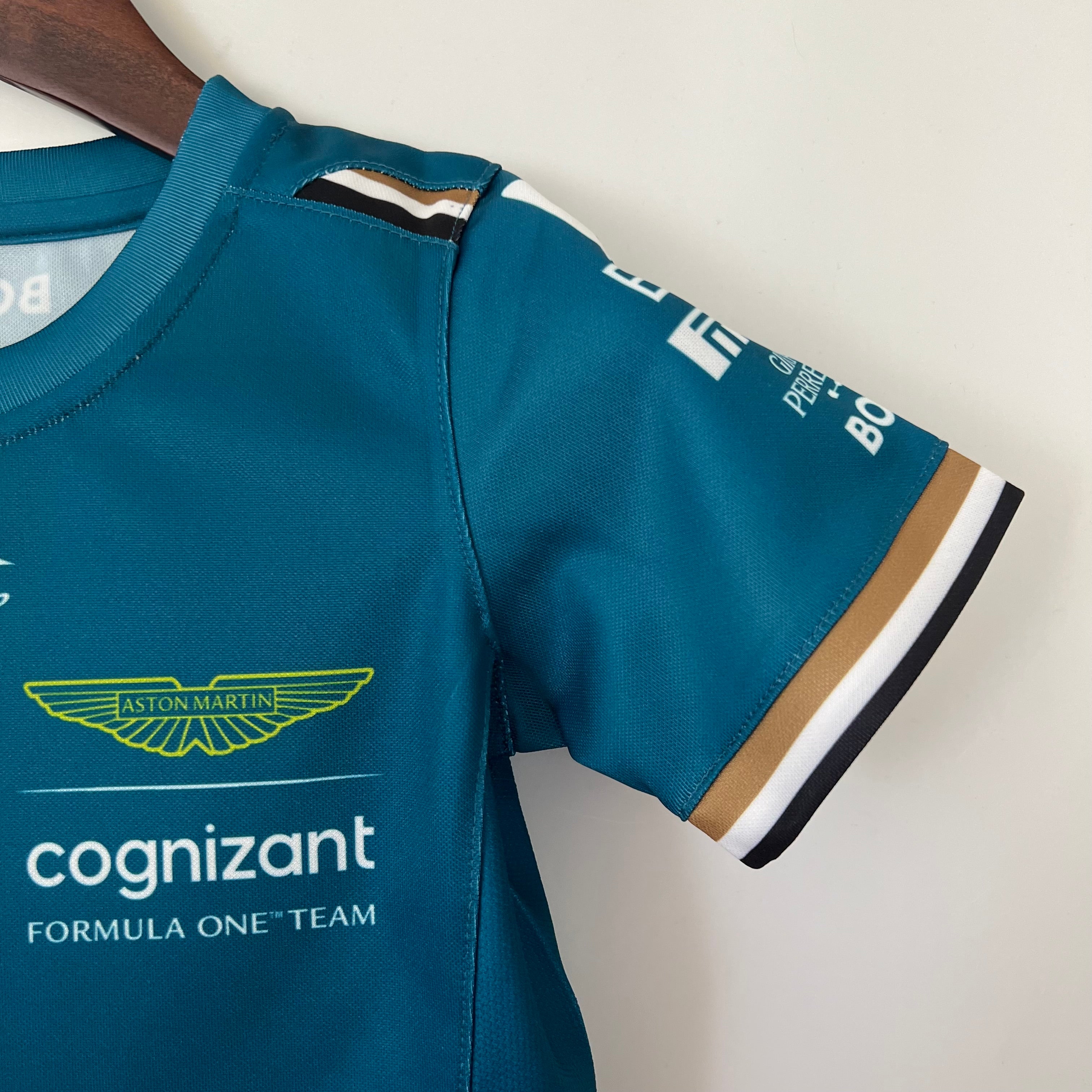 Aston Martin F1 2023 T-Shirt – Team Edition – Fernando Alonso #14 | Teal