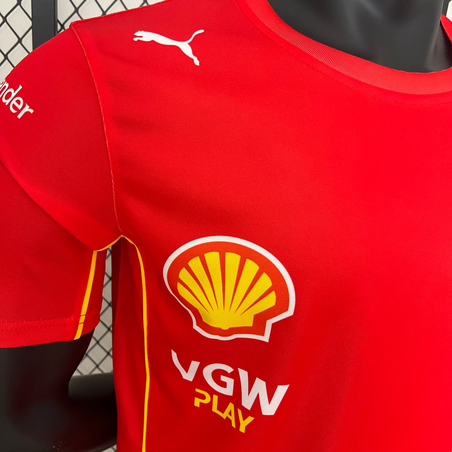 Ferrari F1 2023 T-Shirt – Player Fit – #55 | Red