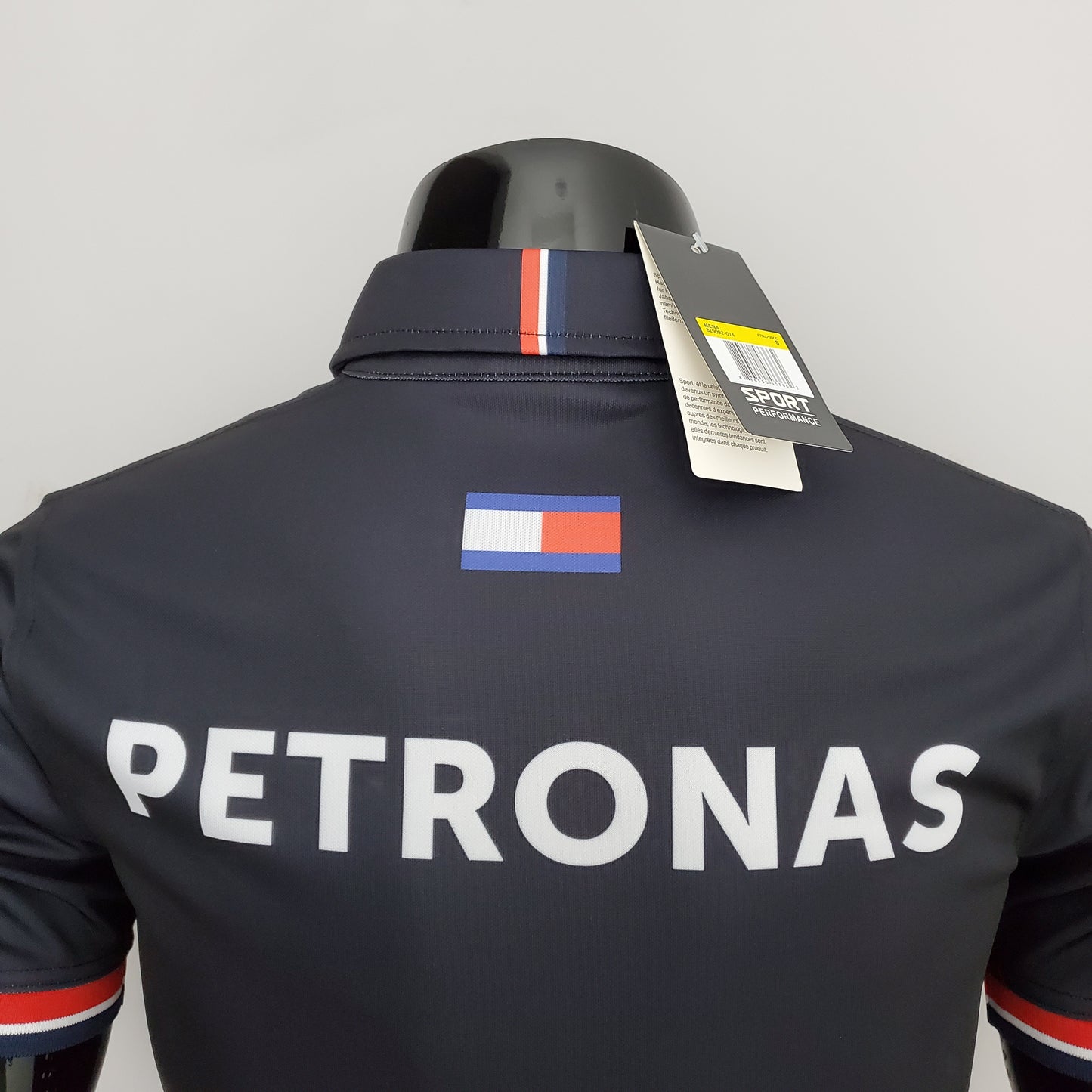 Mercedes F1 2023 Polo – Player Fit | Dark Grey