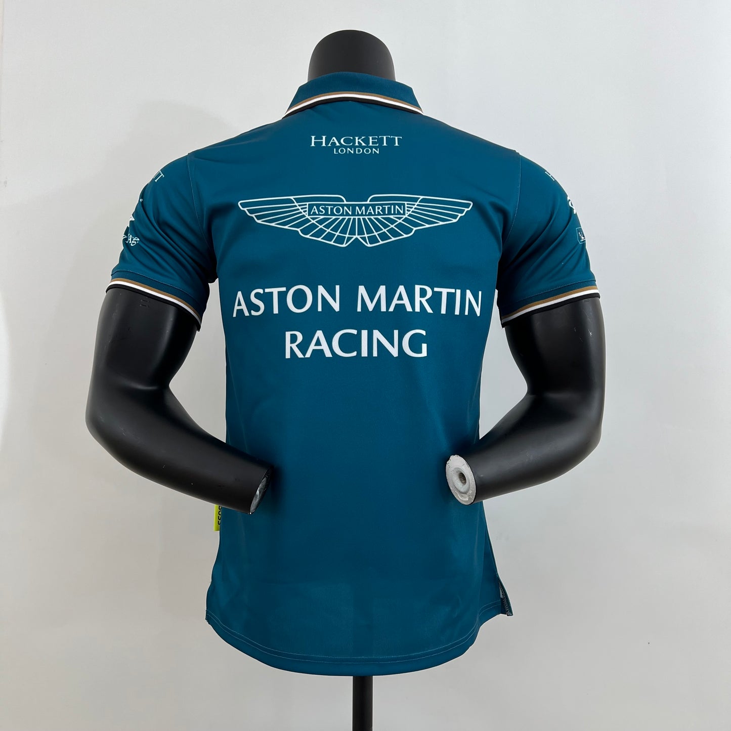 Aston Martin F1 2024 Polo – Player Fit | Blue Green